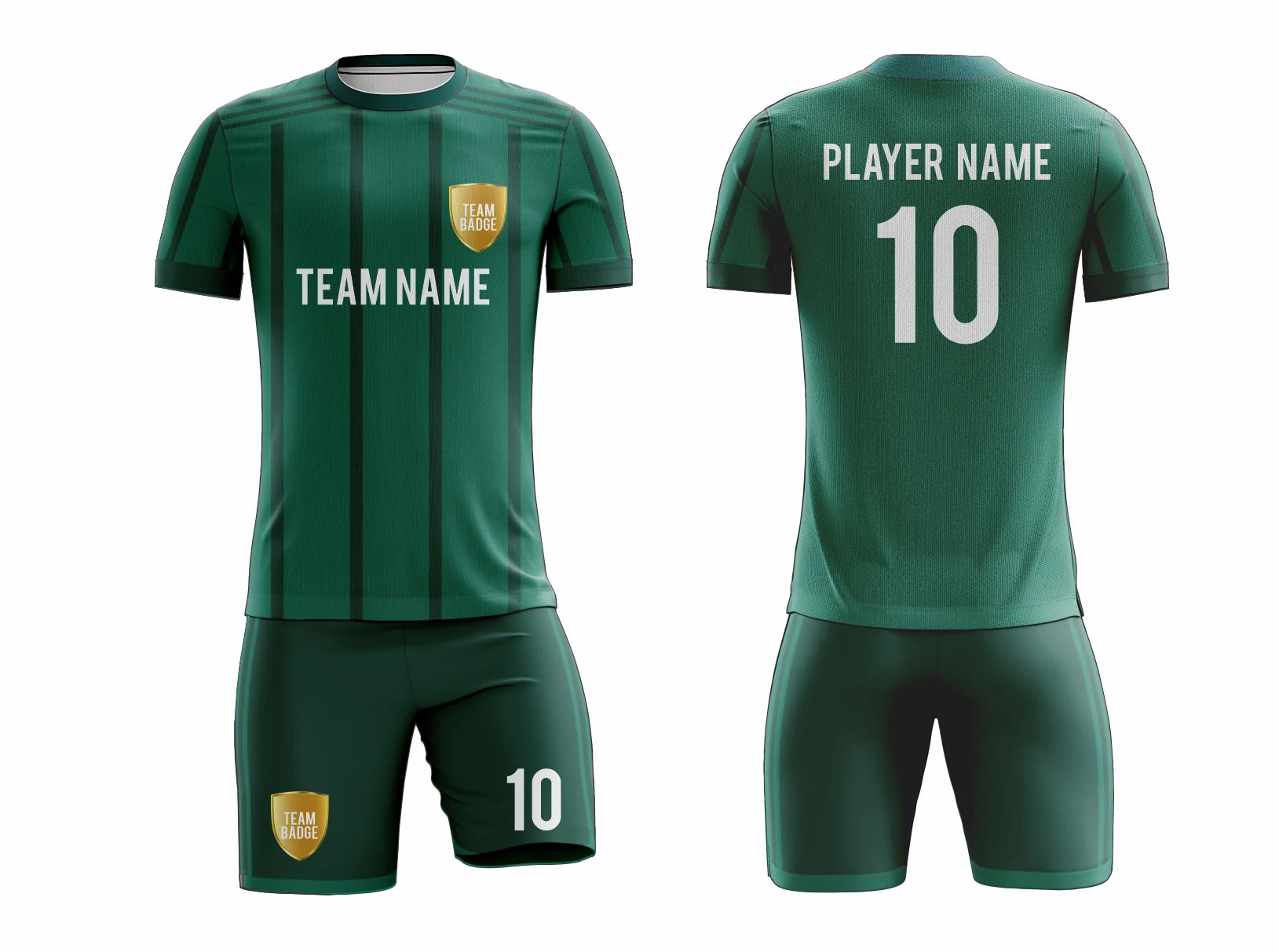 SB 1150 Green Sublimation Custom Soccer Jersey Adult & Youth Unisex - Hipona Sports