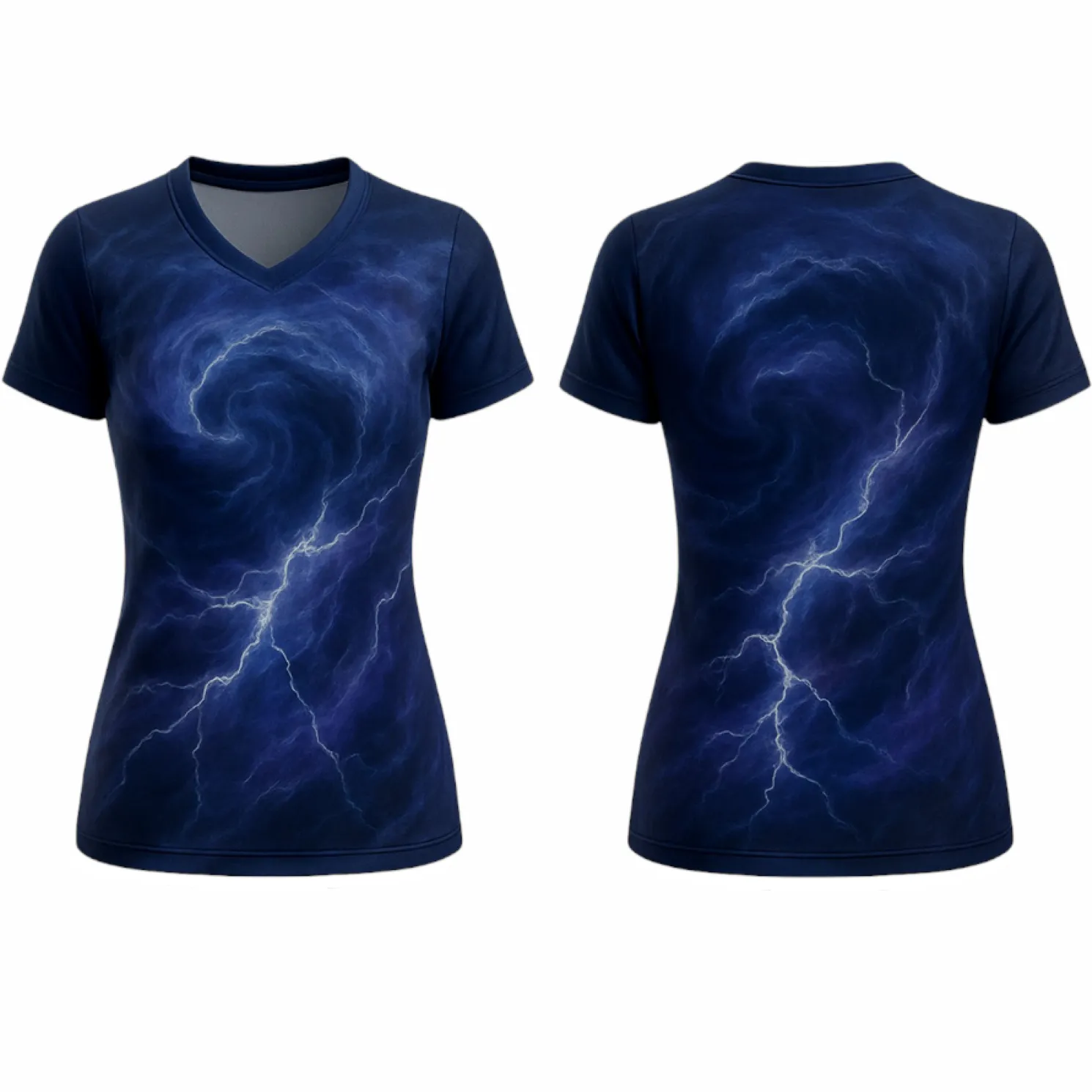 VJ175 Custom Navy Volleyball Jersey - Adult & Youth Unisex - Hipona Sports