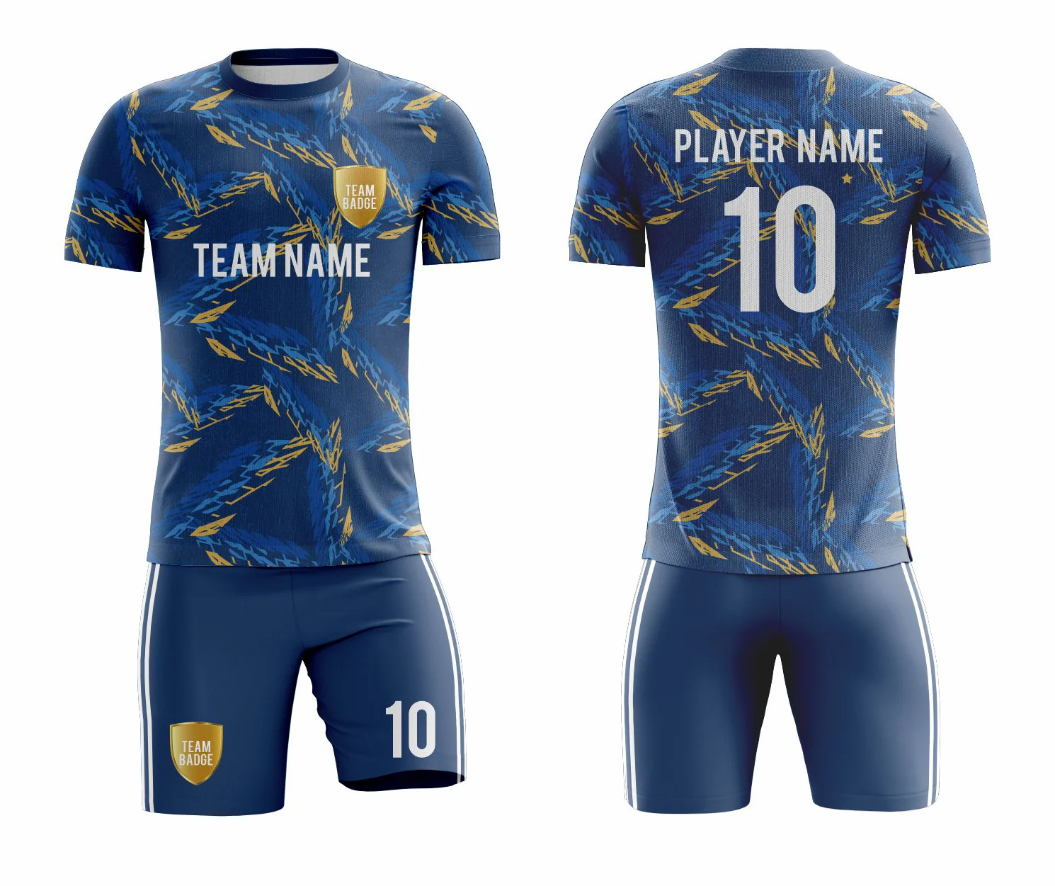 SB 1238 Blue Sublimation Custom Soccer Jersey Adult & Youth Unisex - Hipona Sports