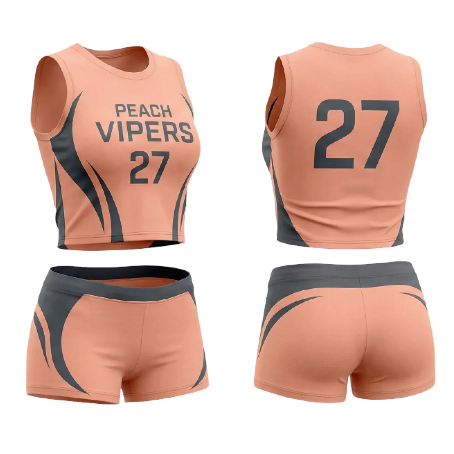 VJ252 Custom Volleyball Jersey-Adult & Youth Unisex - Hipona Sports