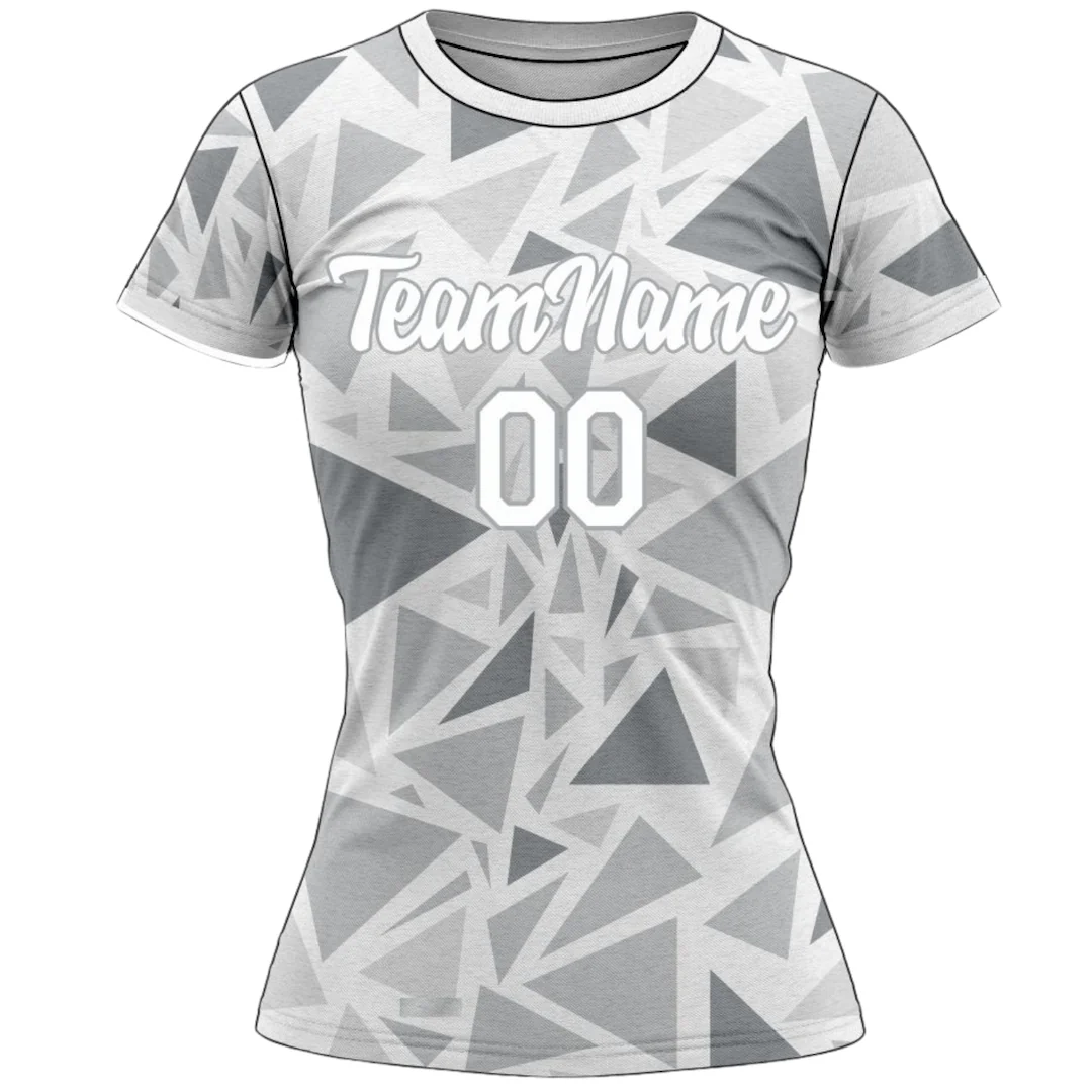 VJ140 Custom White Volleyball Jersey - Adult & Youth Unisex - Hipona Sports