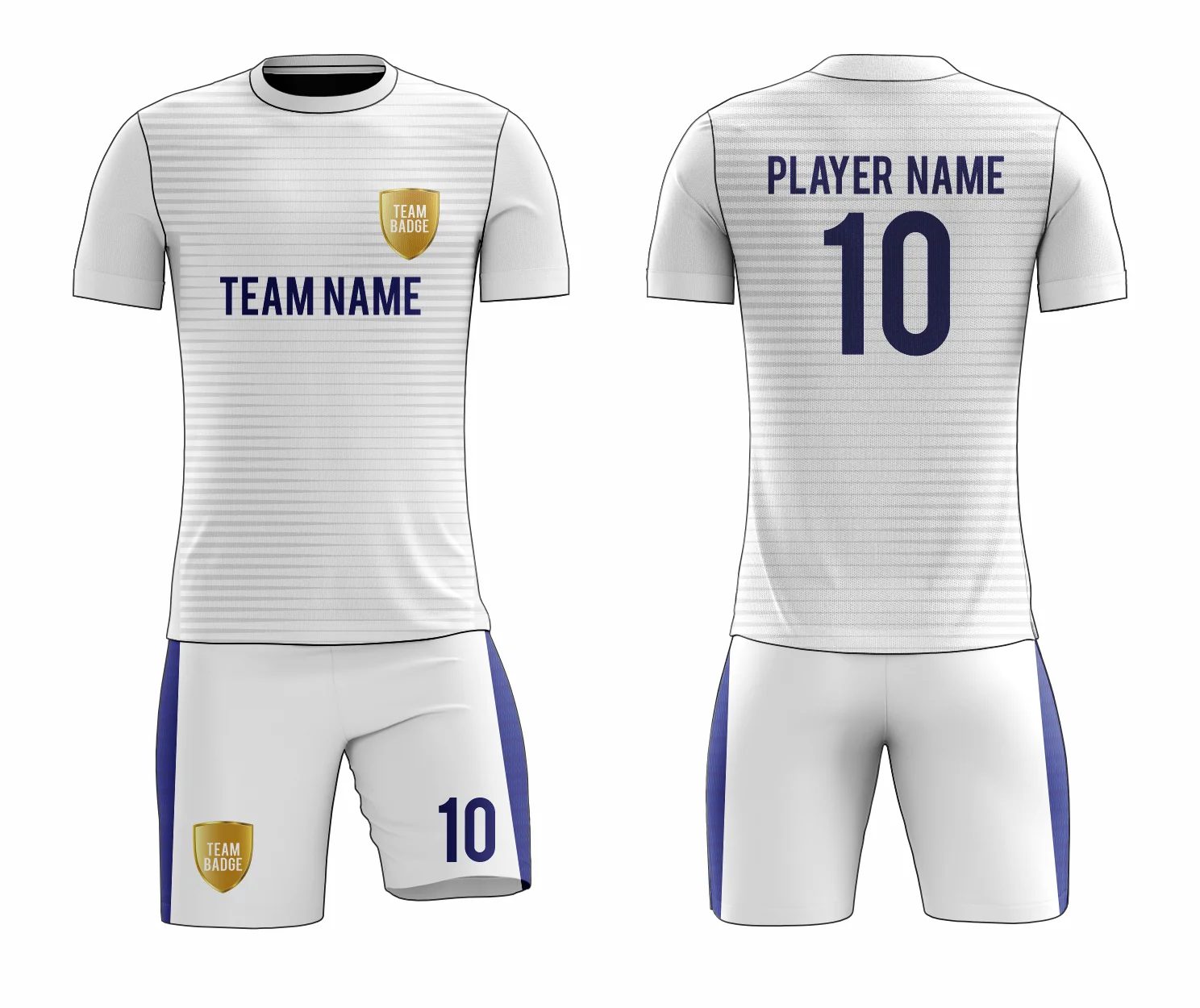SB 12831 White Sublimation Custom Soccer Jersey Adult & Youth Unisex - Hipona Sports