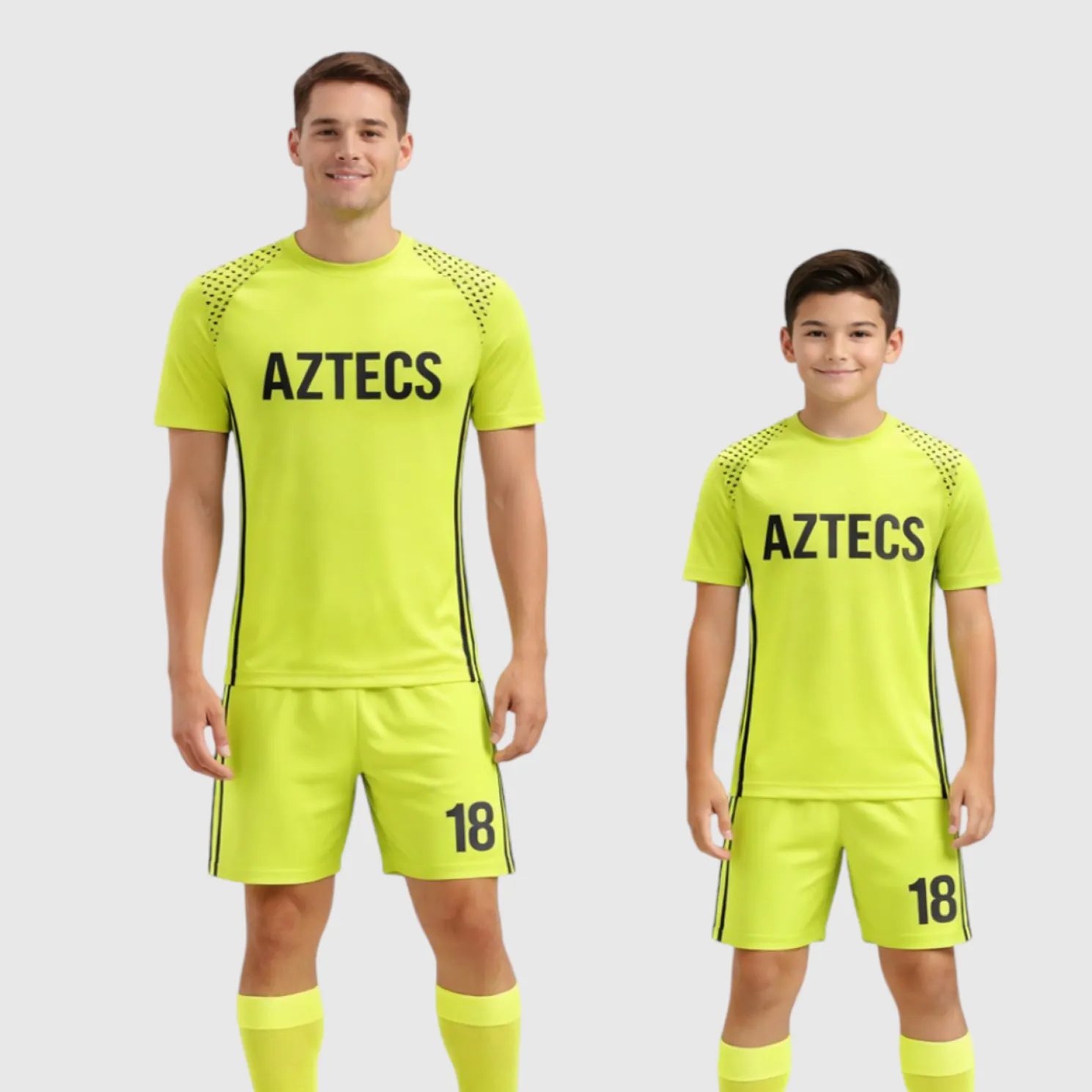 SB 1177 Green Sublimation Custom Soccer Jersey Adult & Youth Unisex - Hipona Sports