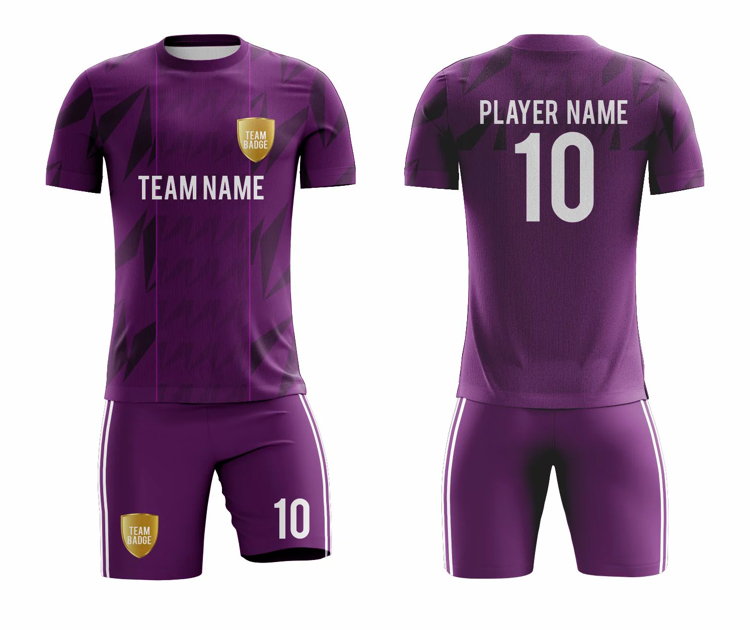 SB 1033 Purple Sublimation Custom Soccer Jersey Adult & Youth Unisex - Hipona Sports