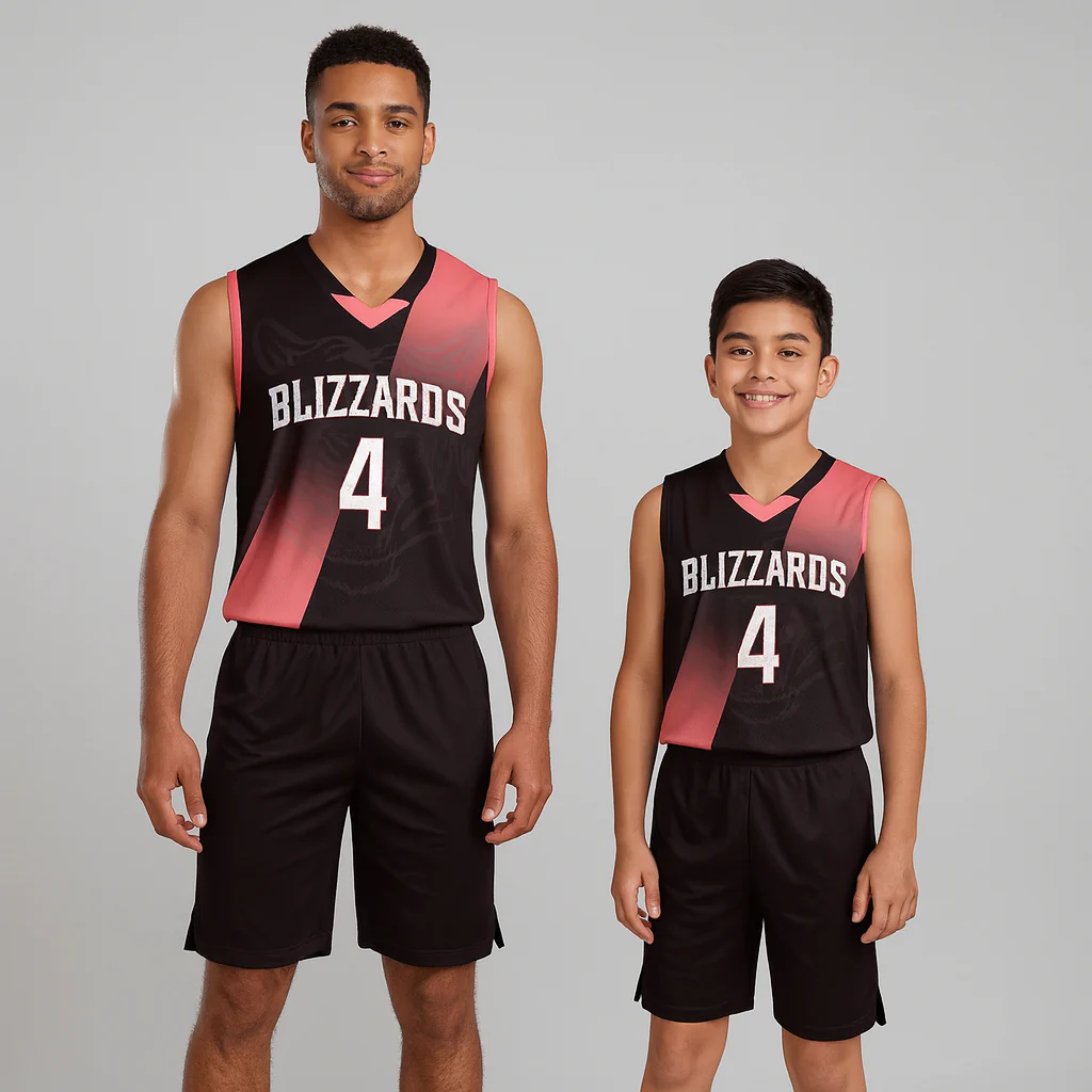 Tiger NS Customizable Basketball Jersey With Optional Shorts - Hipona Sports