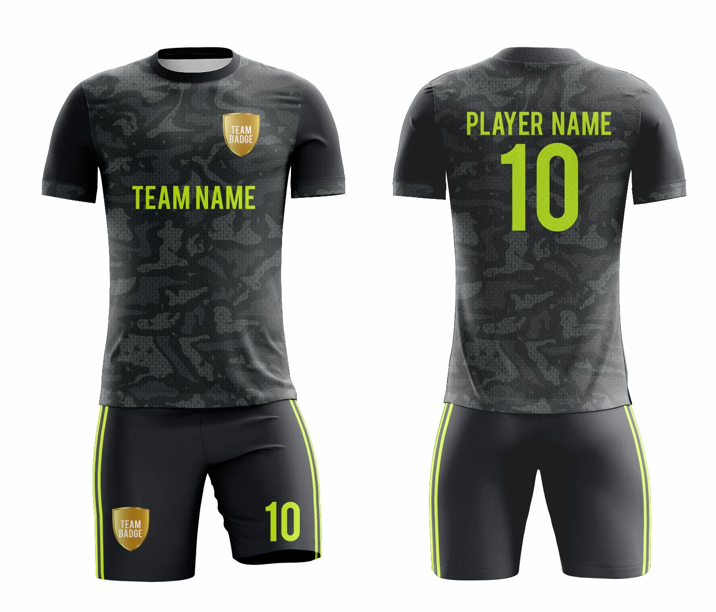 SB 1123 Black Sublimation Custom Soccer Jersey Adult & Youth Unisex - Hipona Sports