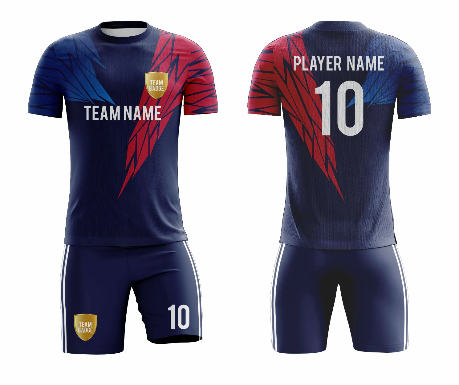 SB 1059 Blue Sublimation Custom Soccer Jersey Adult & Youth Unisex - Hipona Sports