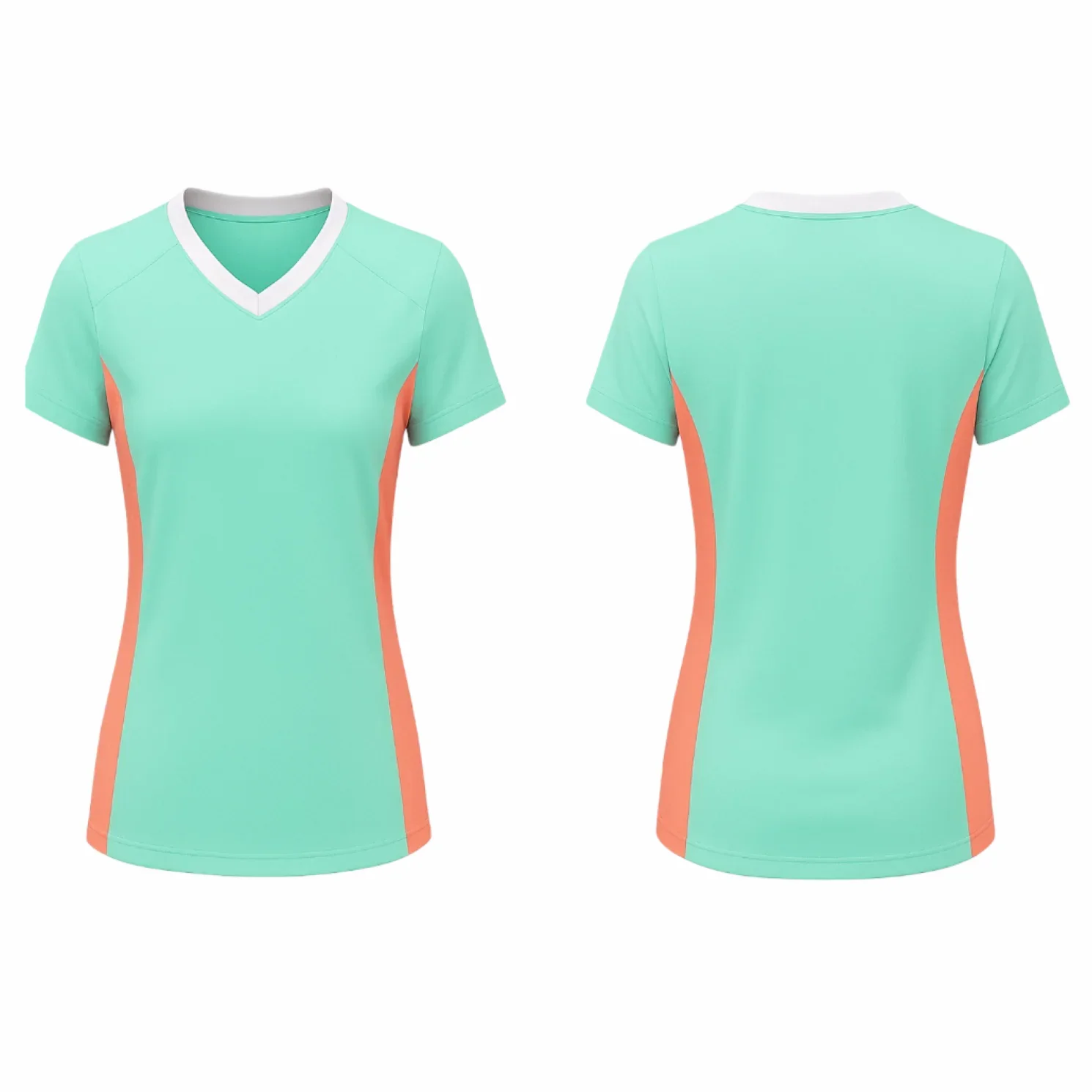VJ249 Custom Mint Volleyball Jersey-Adult & Youth Unisex - Hipona Sports