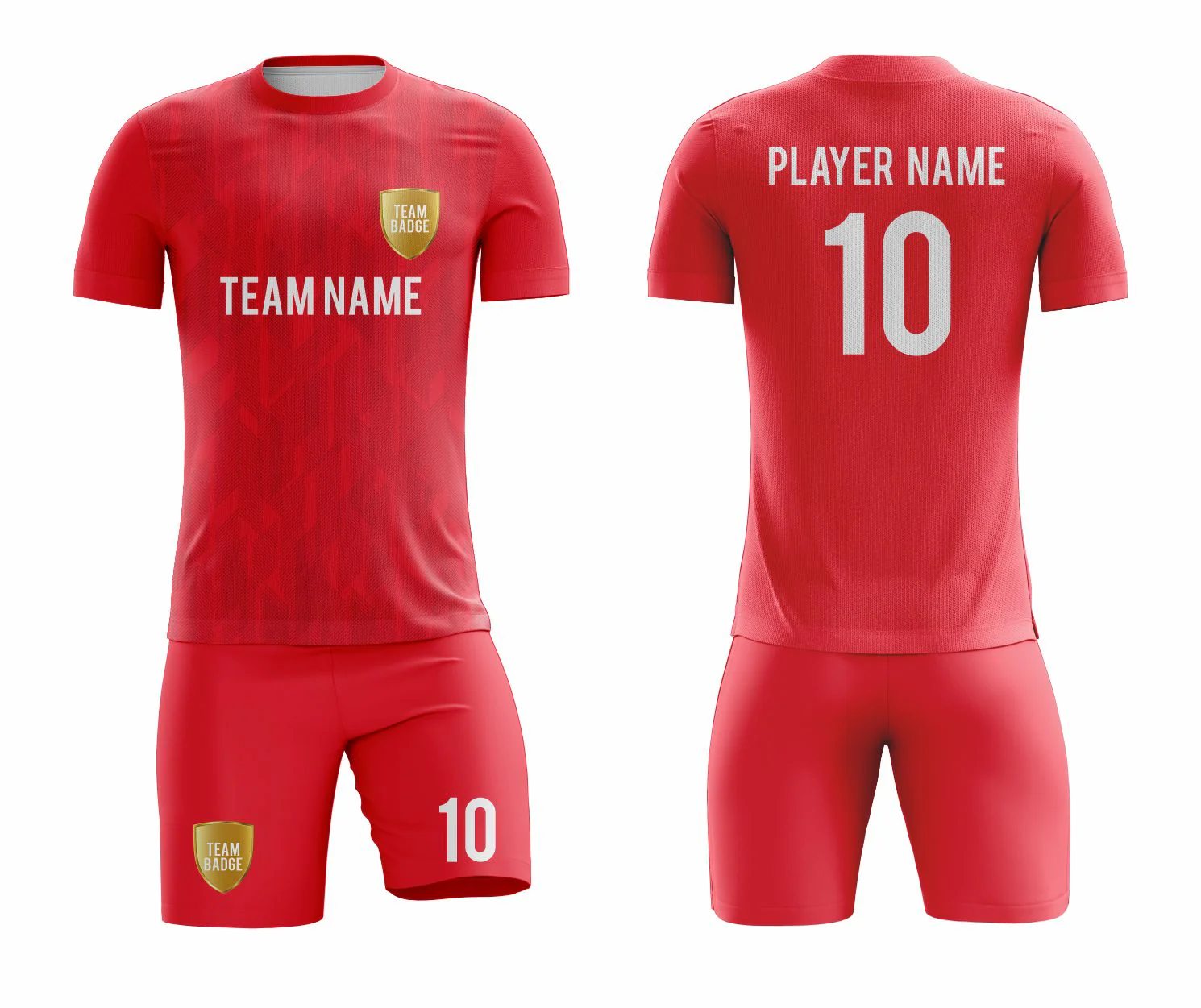 SB 1025 Red Sublimation Custom Soccer Jersey Adult & Youth Unisex - Hipona Sports