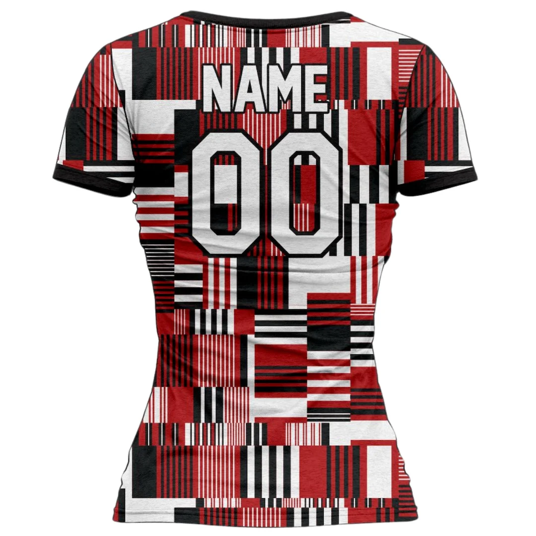 VJ137 Custom Red Volleyball Jersey - Adult & Youth Unisex - Hipona Sports