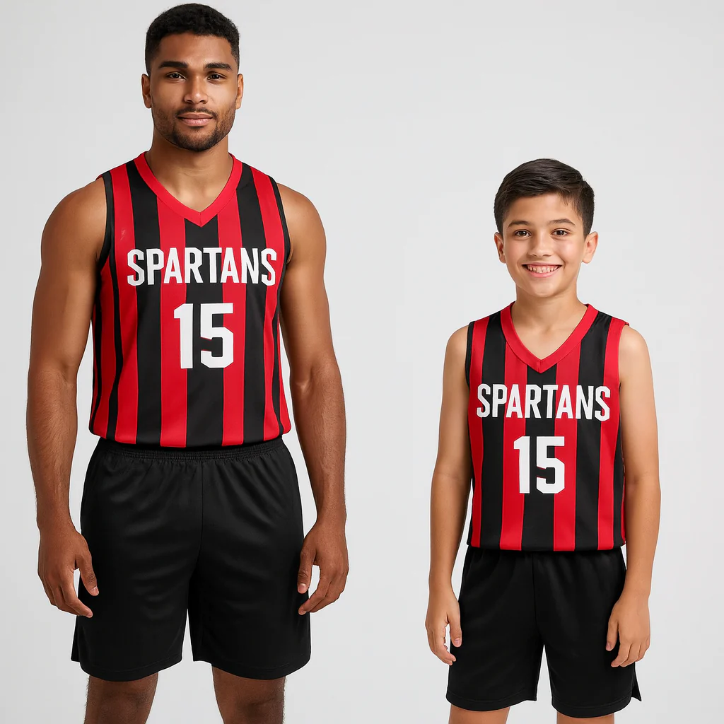 Rosaneri NS Customizable Basketball Jersey With Optional Shorts - Hipona Sports