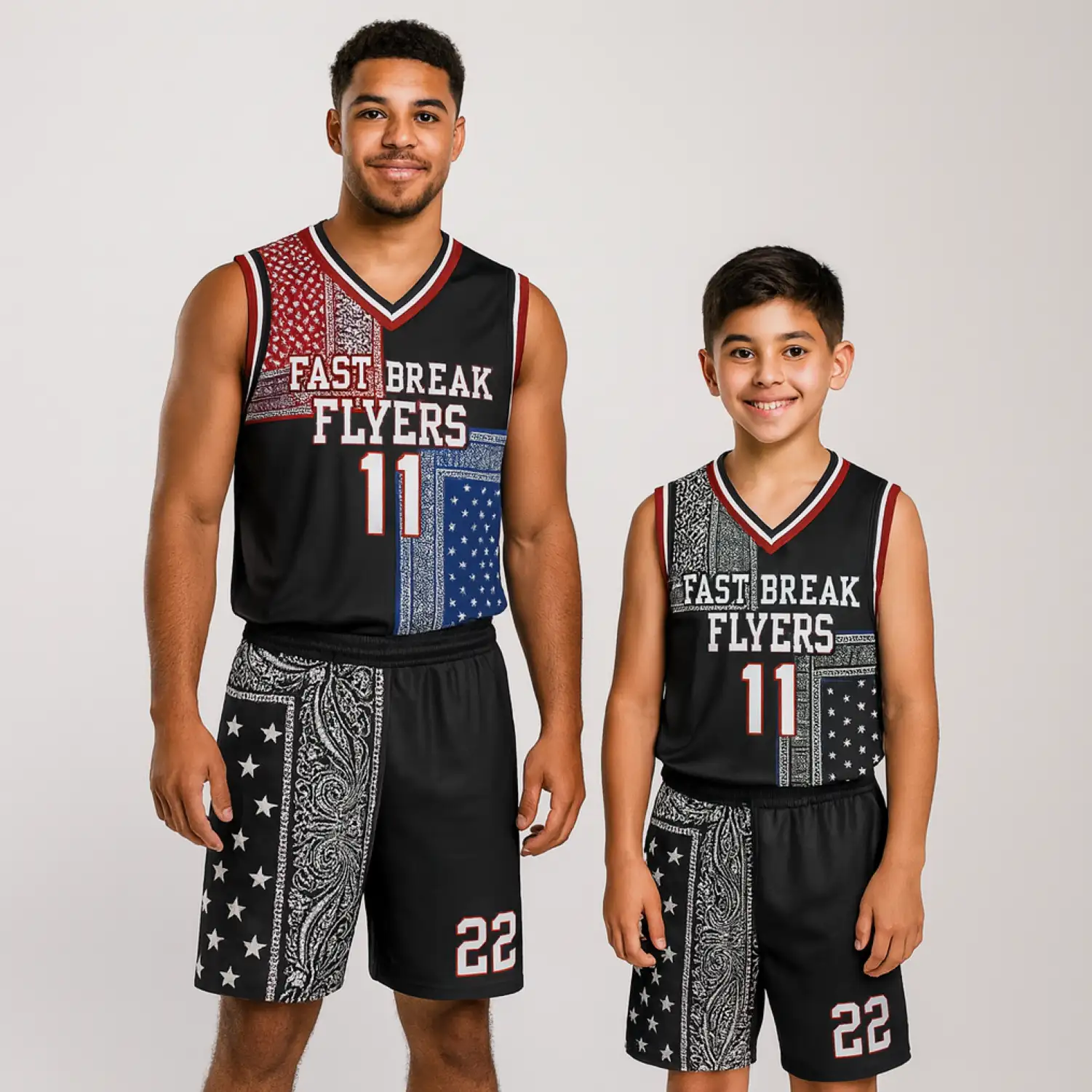 Bandit NS Customizable Basketball Jersey With Optional Shorts - Hipona Sports