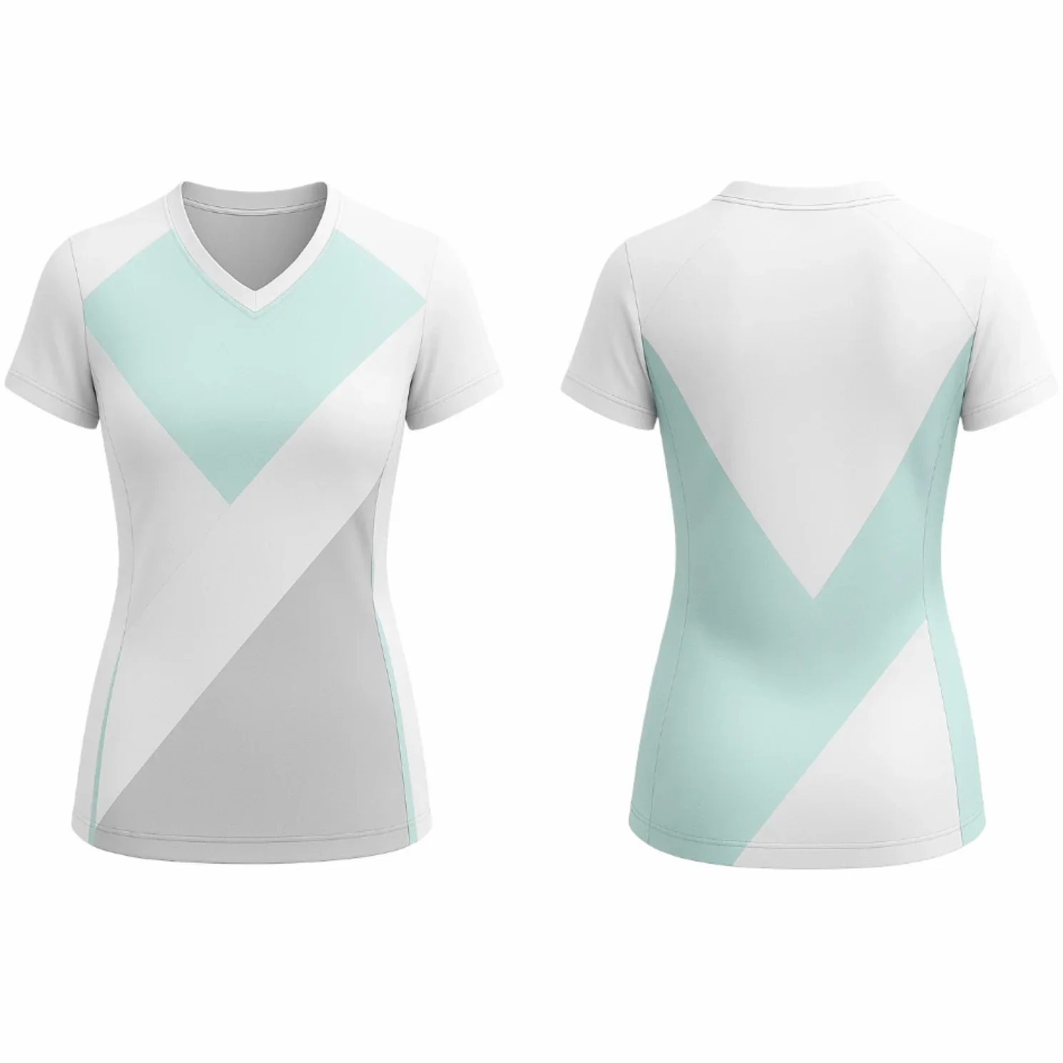 VJ223 Custom White Volleyball Jersey-Adult & Youth Unisex - Hipona Sports