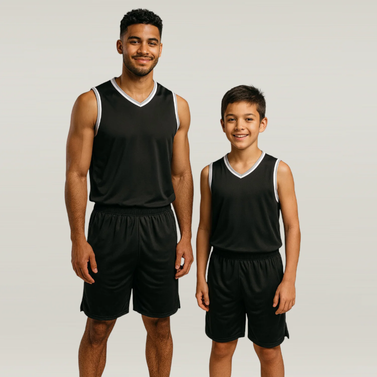 San Antonio NS Customizable Basketball Jersey With Optional Shorts - Hipona Sports