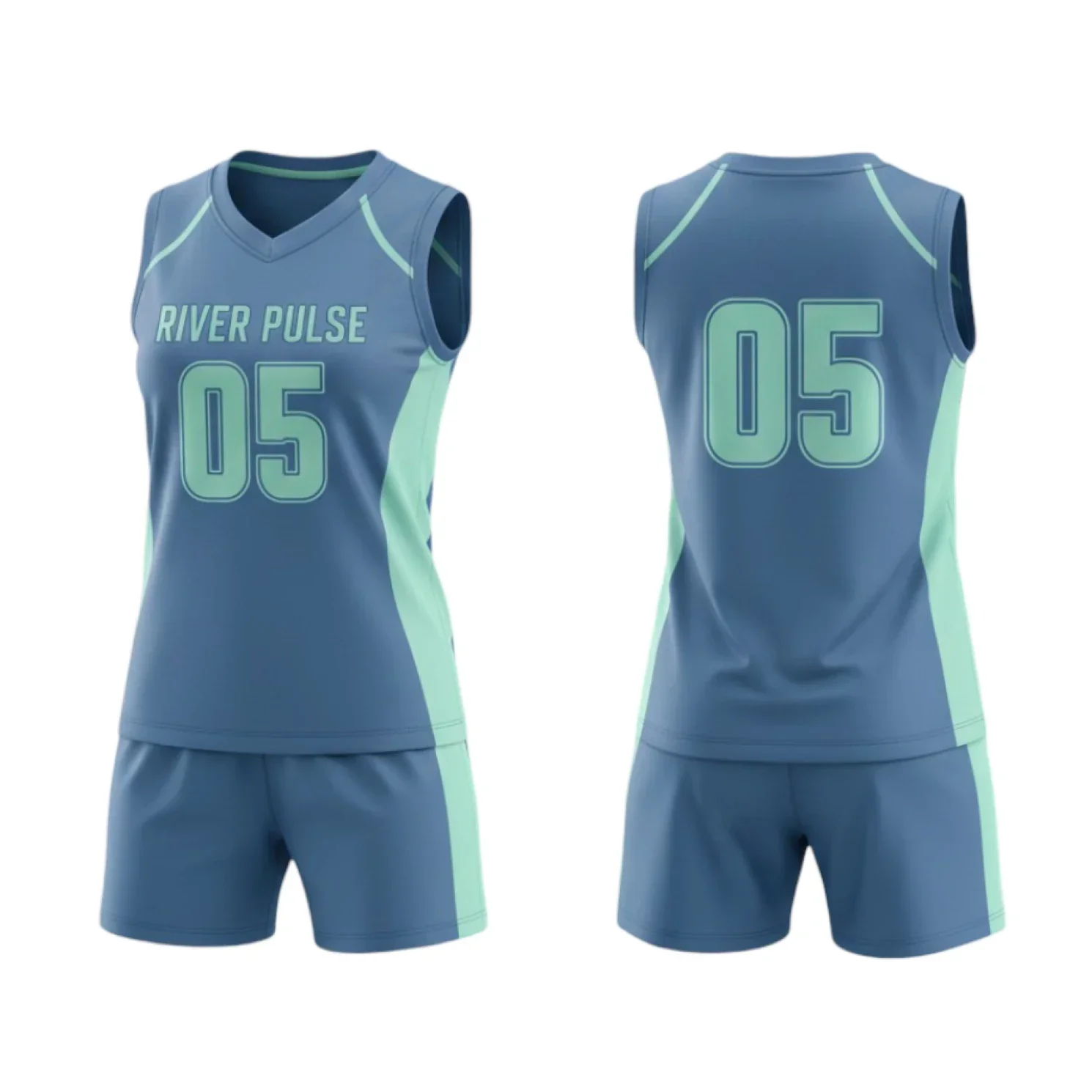 VJ289 Custom Volleyball Jersey-Adult & Youth Unisex - Hipona Sports