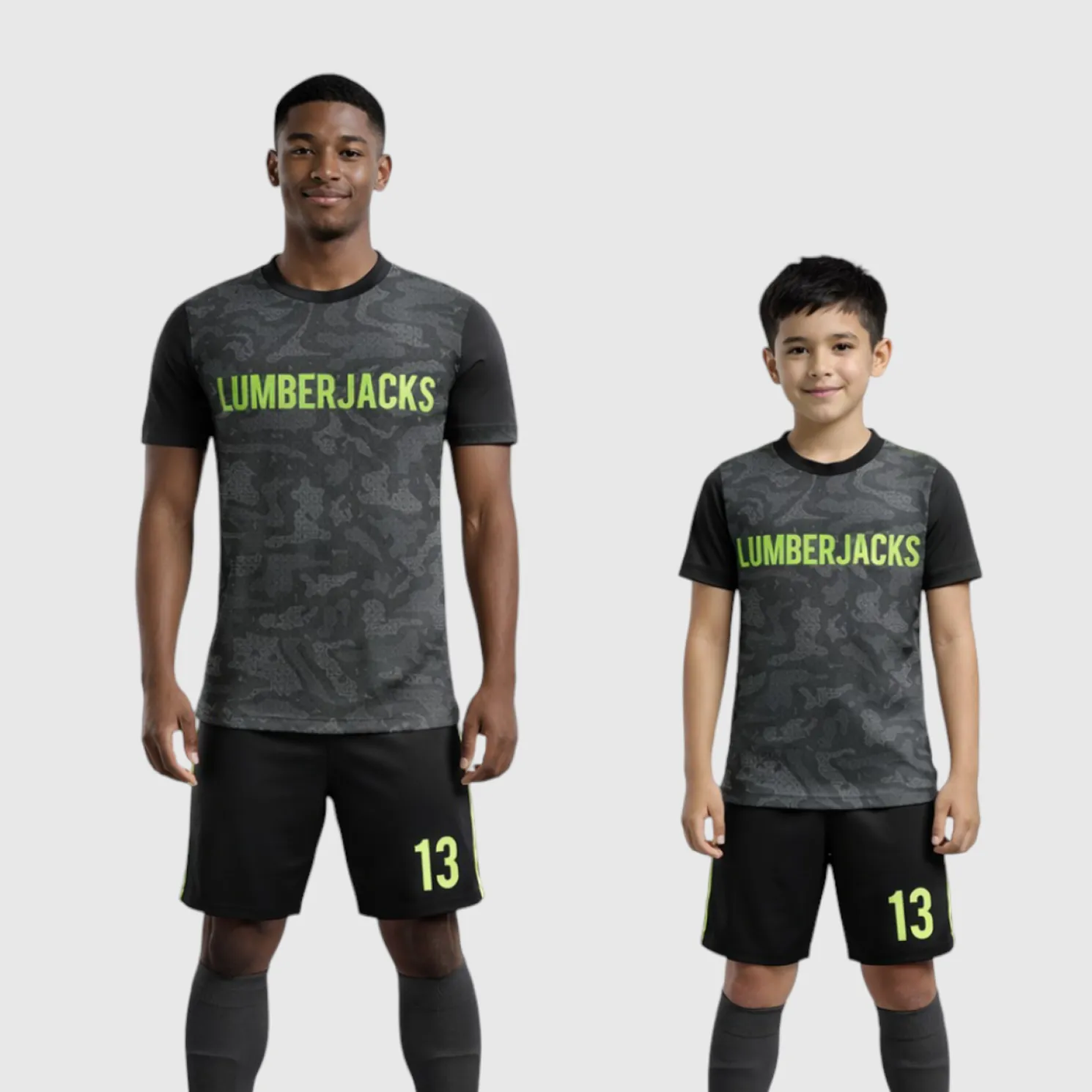 SB 1123 Black Sublimation Custom Soccer Jersey Adult & Youth Unisex - Hipona Sports