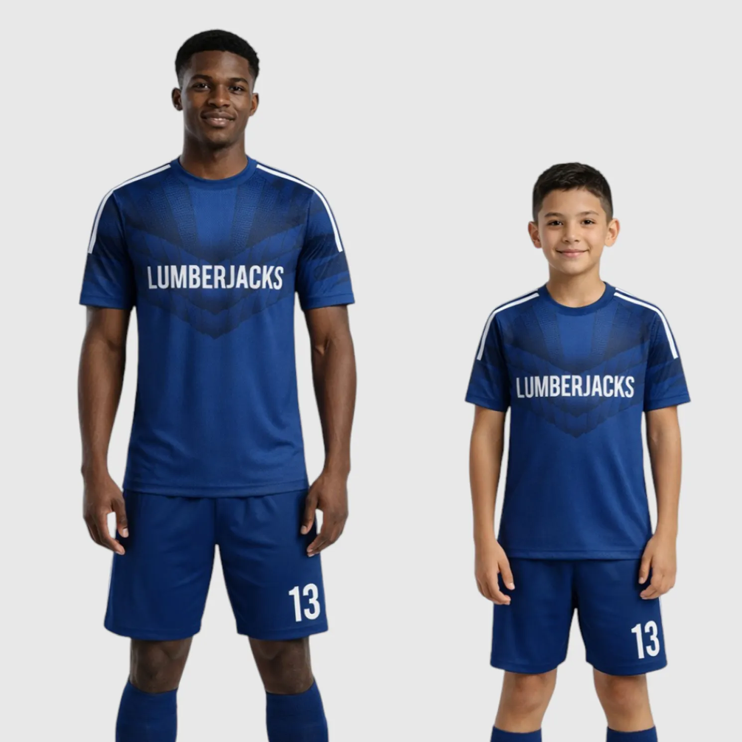 SB 1172 Blue Sublimation Custom Soccer Jersey Adult & Youth Unisex - Hipona Sports