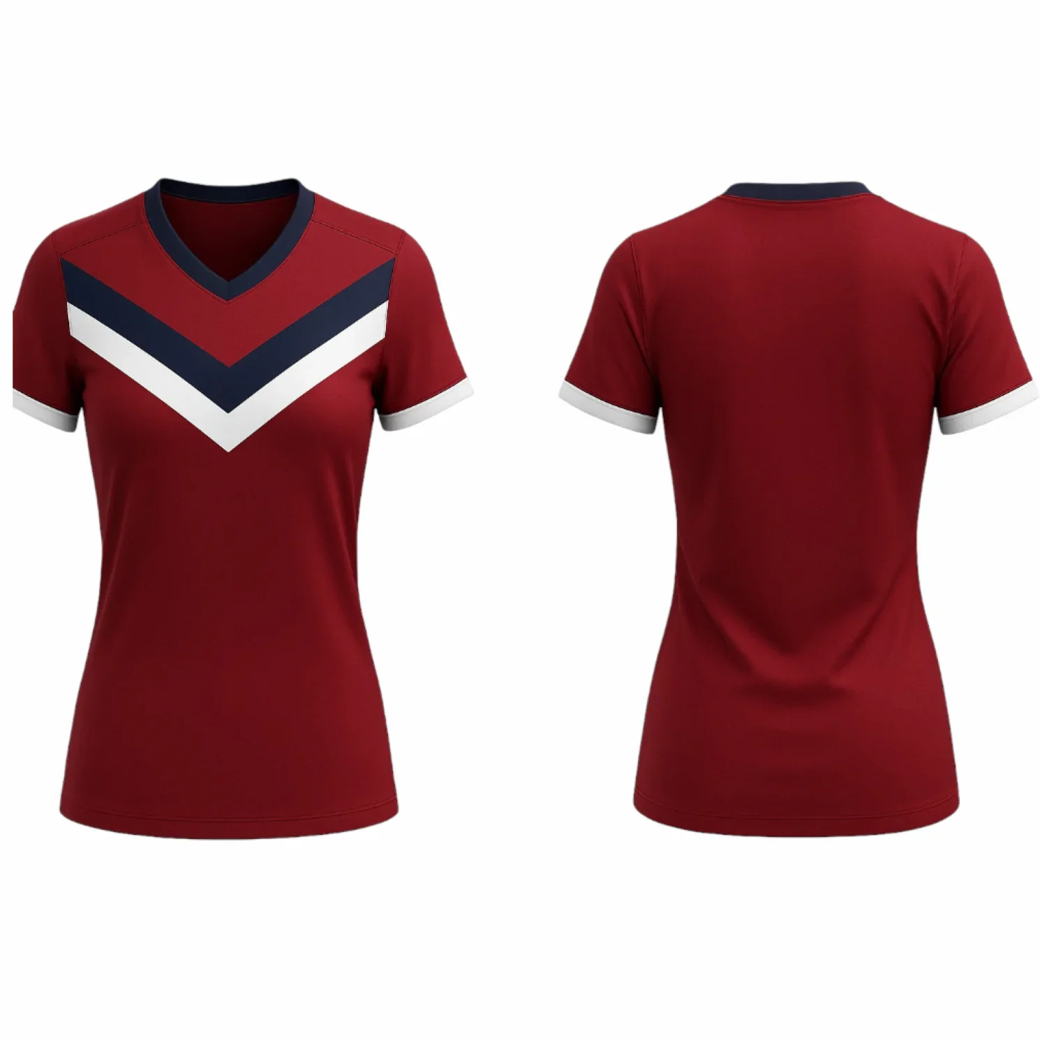 VJ227 Custom Maroon Volleyball Jersey-Adult & Youth Unisex - Hipona Sports