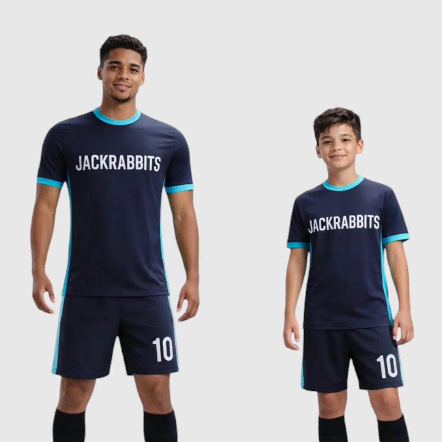 SB 1090 Blue Sublimation Custom Soccer Jersey Adult & Youth Unisex - Hipona Sports