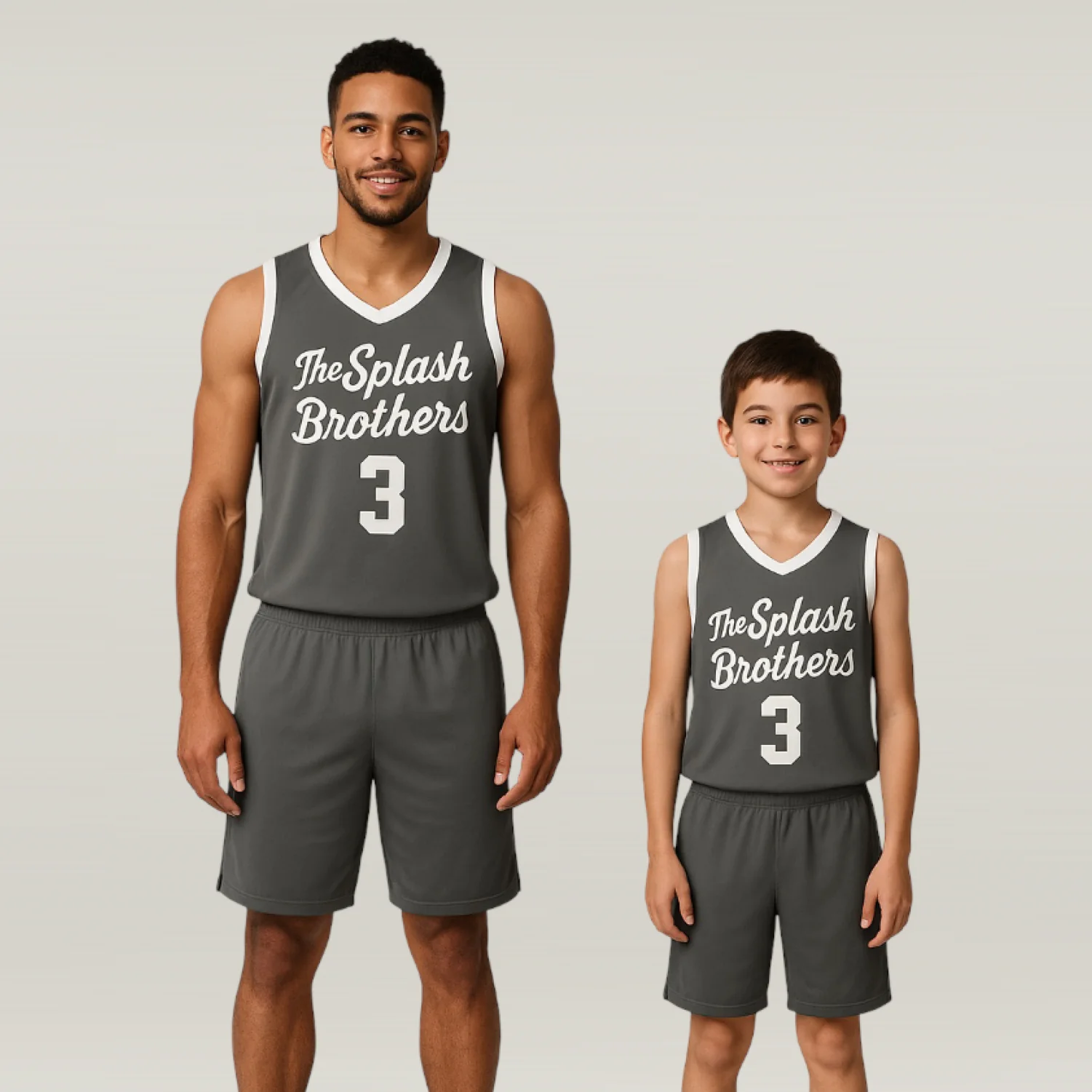 Ghost NS Customizable Basketball Jersey With Optional Shorts - Hipona Sports