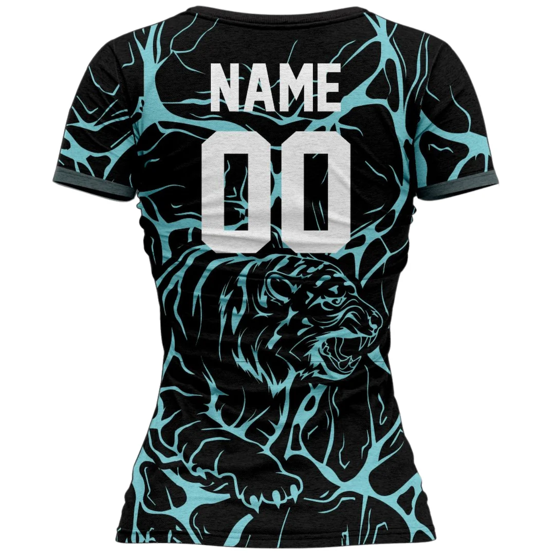 VJ141 Custom Black Volleyball Jersey - Adult & Youth Unisex - Hipona Sports