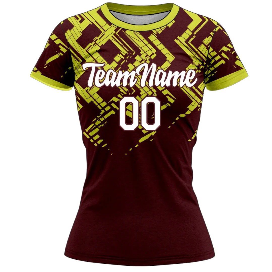 VJ139 Custom Red Volleyball Jersey - Adult & Youth Unisex - Hipona Sports