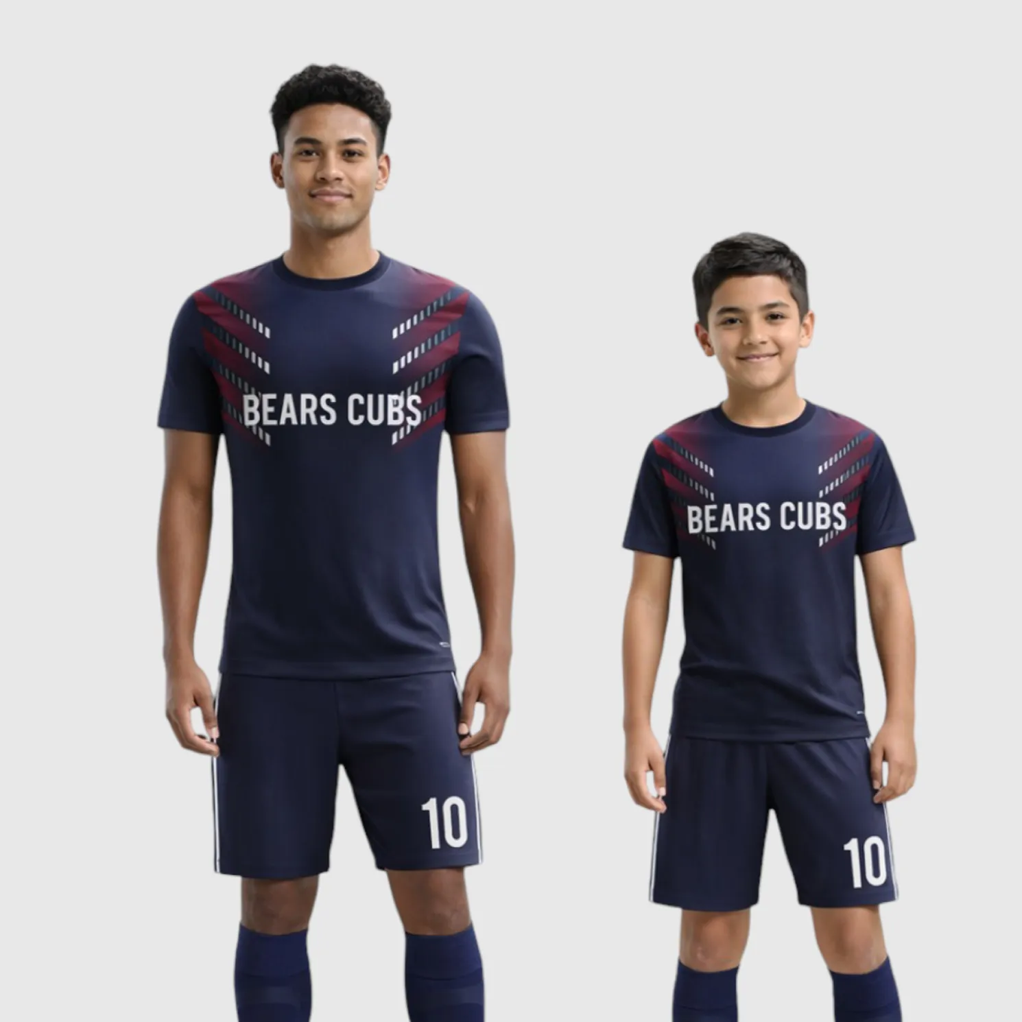 SB 1079 Navy Sublimation Custom Soccer Jersey Adult & Youth Unisex - Hipona Sports