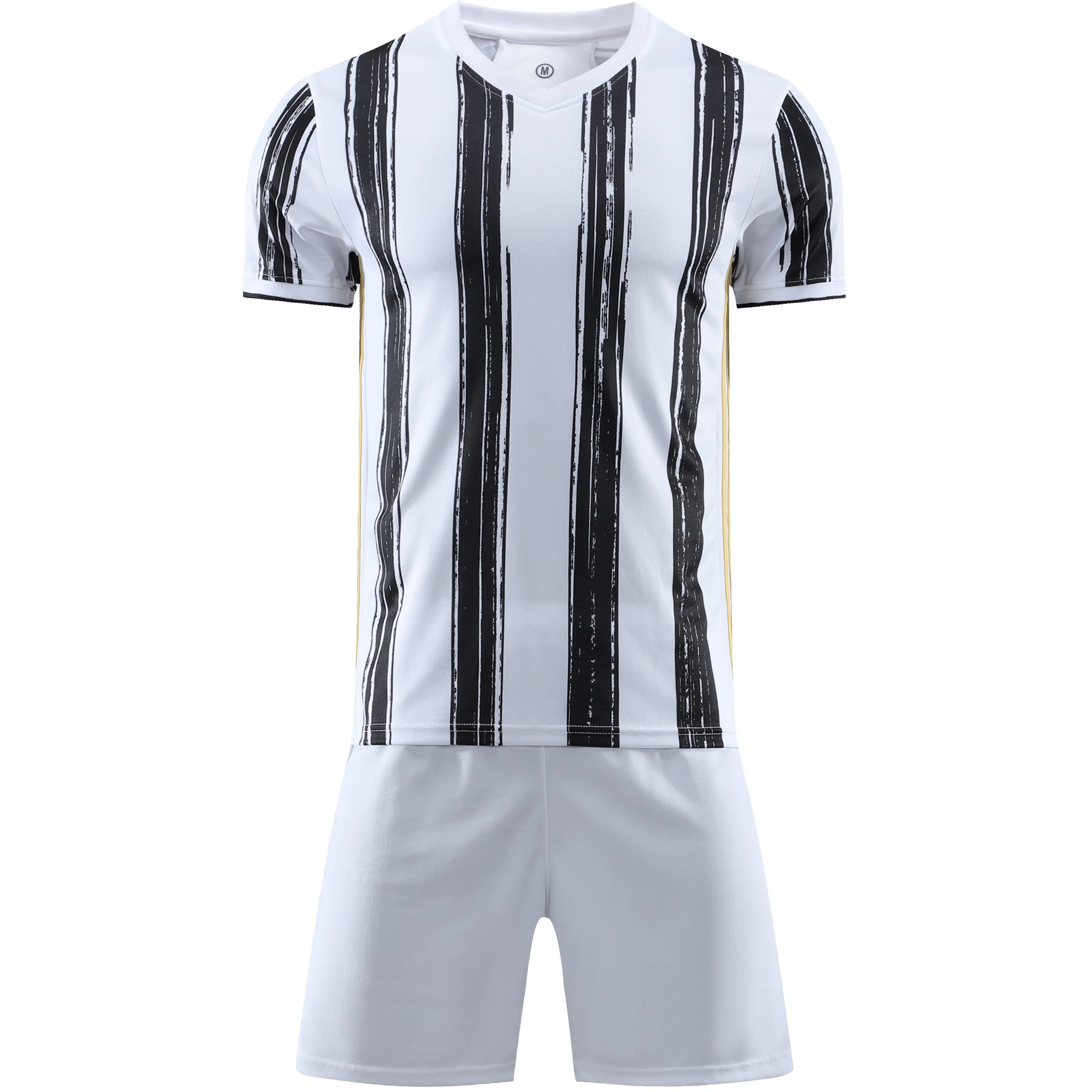 Juve White SS Youth Soccer Uniform Kit - Hipona Sports