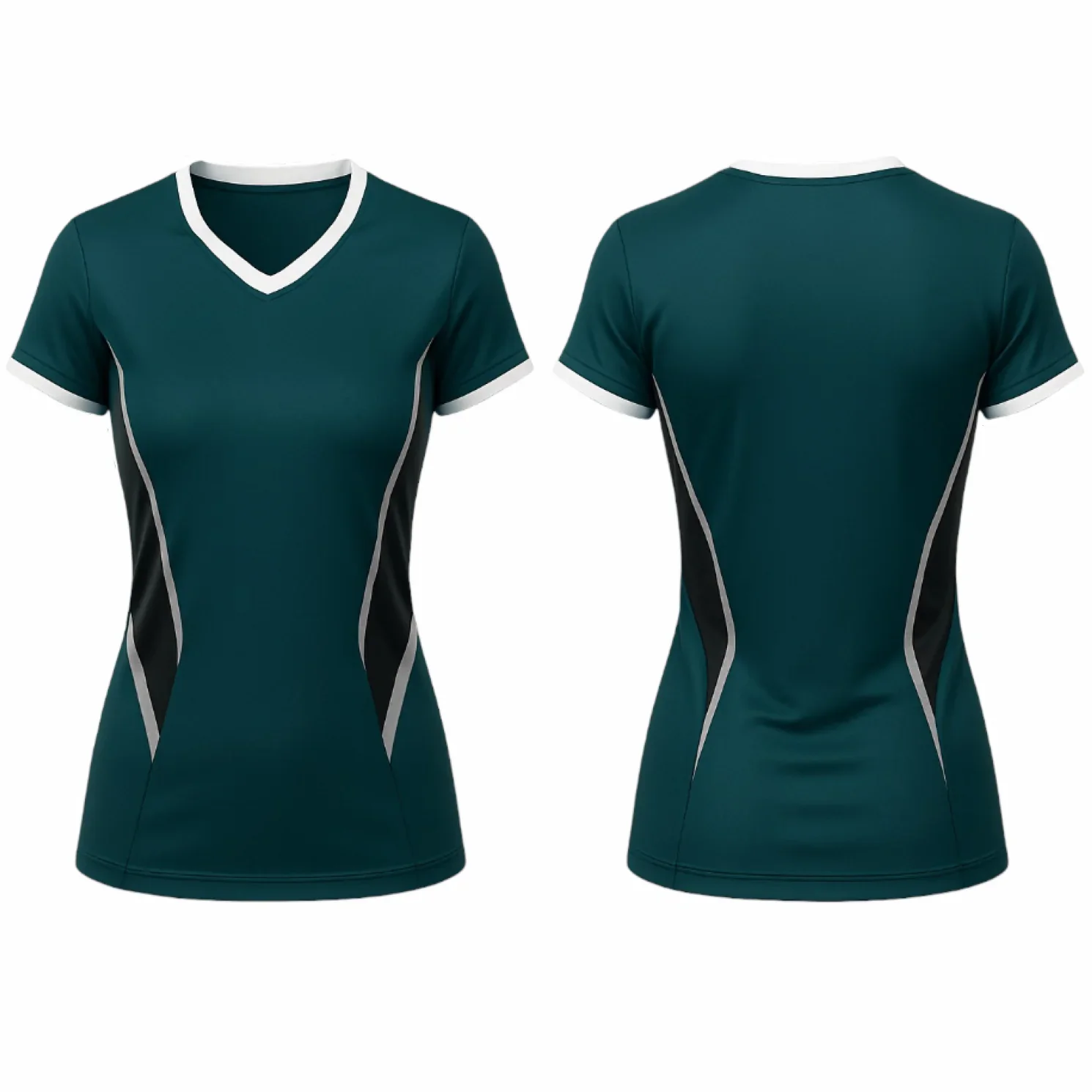 VJ205 Custom Green Volleyball Jersey - Adult & Youth Unisex - Hipona Sports