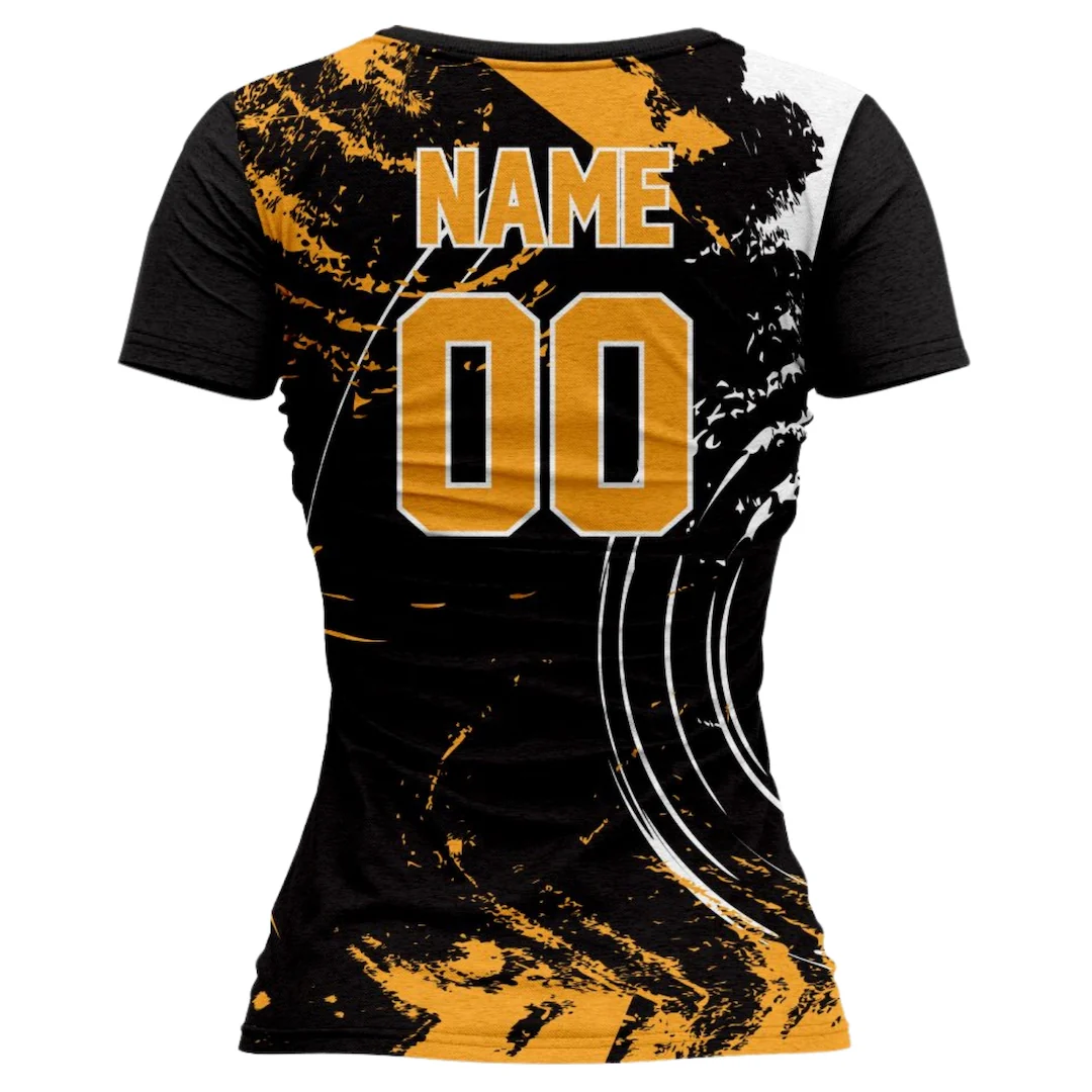 VJ117 Custom Black Volleyball Jersey - Adult & Youth Unisex - Hipona Sports