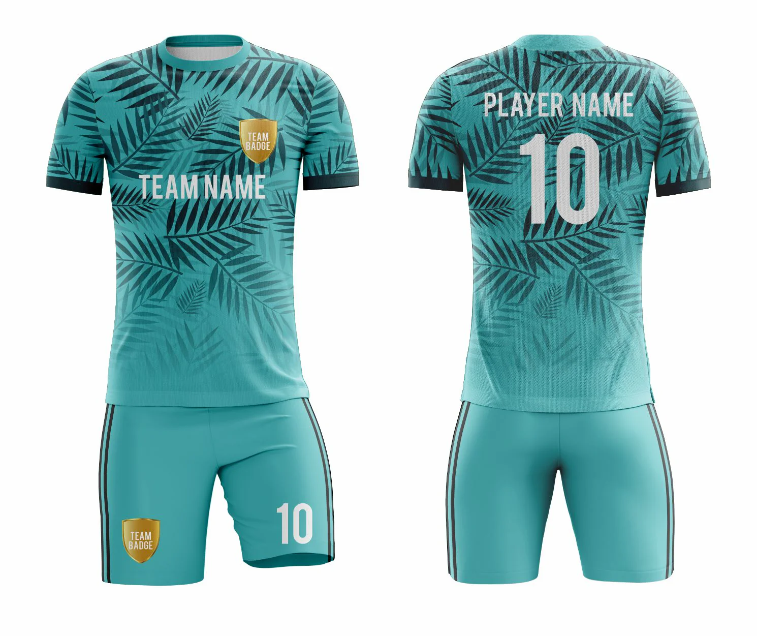 SB 1029 Green Sublimation Custom Soccer Jersey Adult & Youth Unisex - Hipona Sports