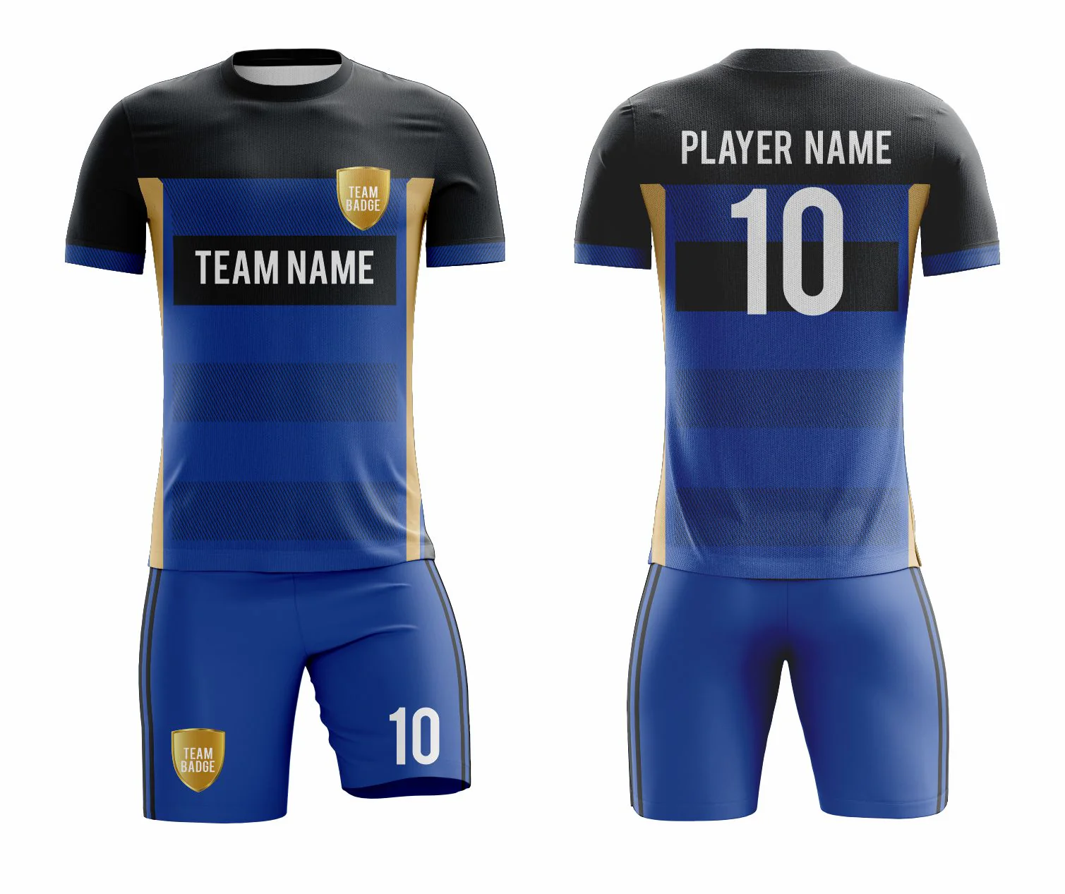 SB 1019 Blue Sublimation Custom Soccer Jersey Adult & Youth Unisex - Hipona Sports