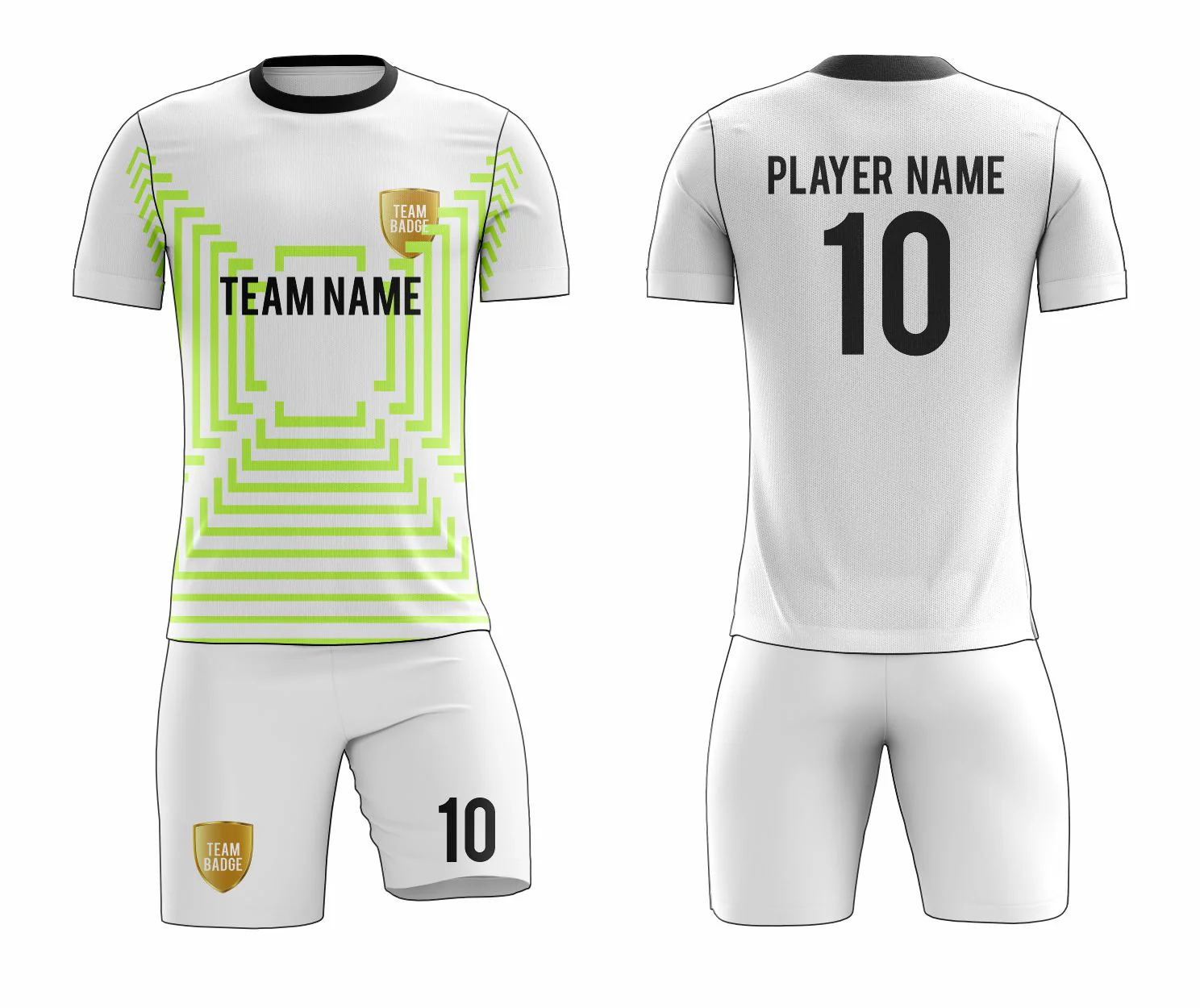 SB 12844 White Sublimation Custom Soccer Jersey Adult & Youth Unisex - Hipona Sports