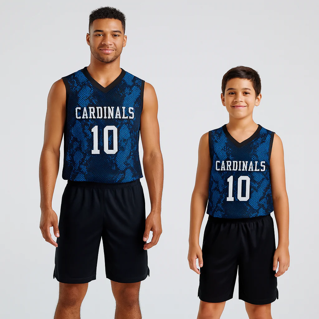 Internazionale NS Customizable Basketball Jersey With Optional Shorts - Hipona Sports