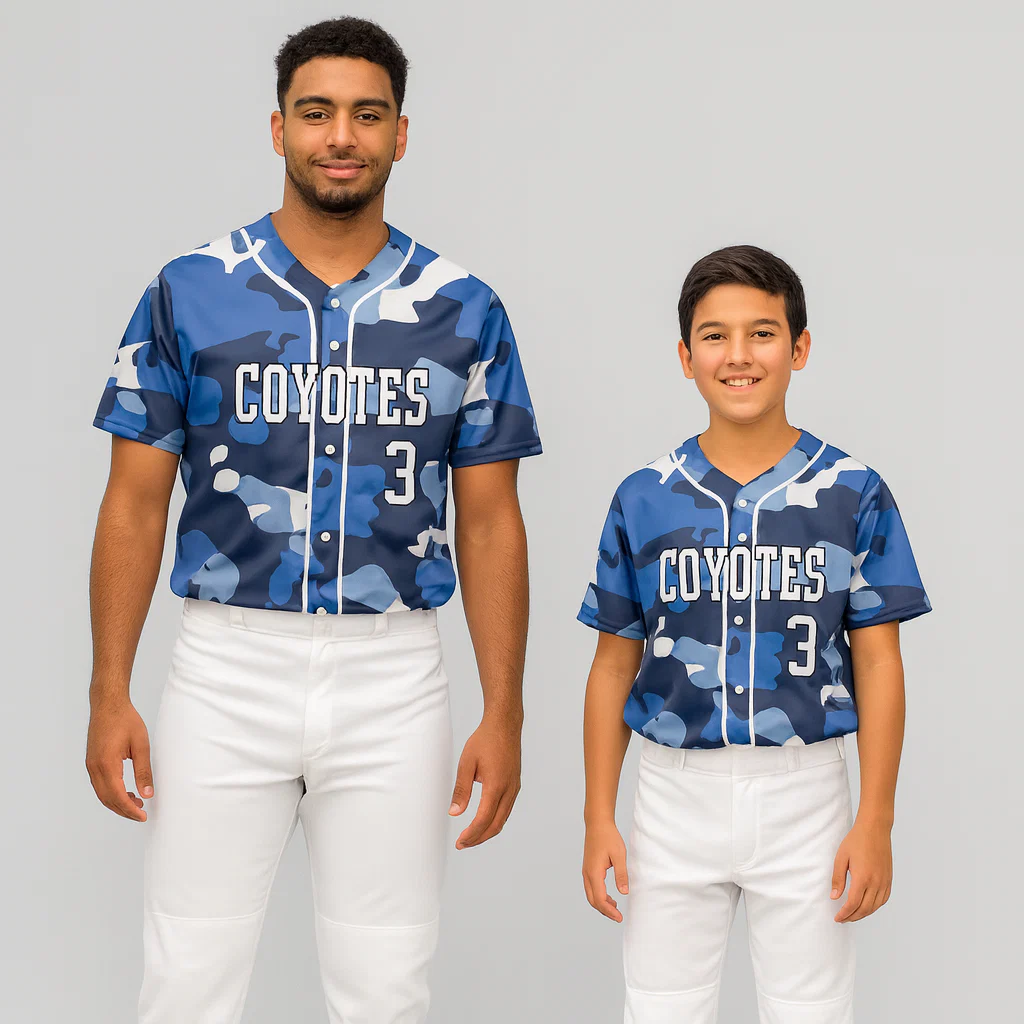 Camo SS Softball Jersey - Hipona Sports