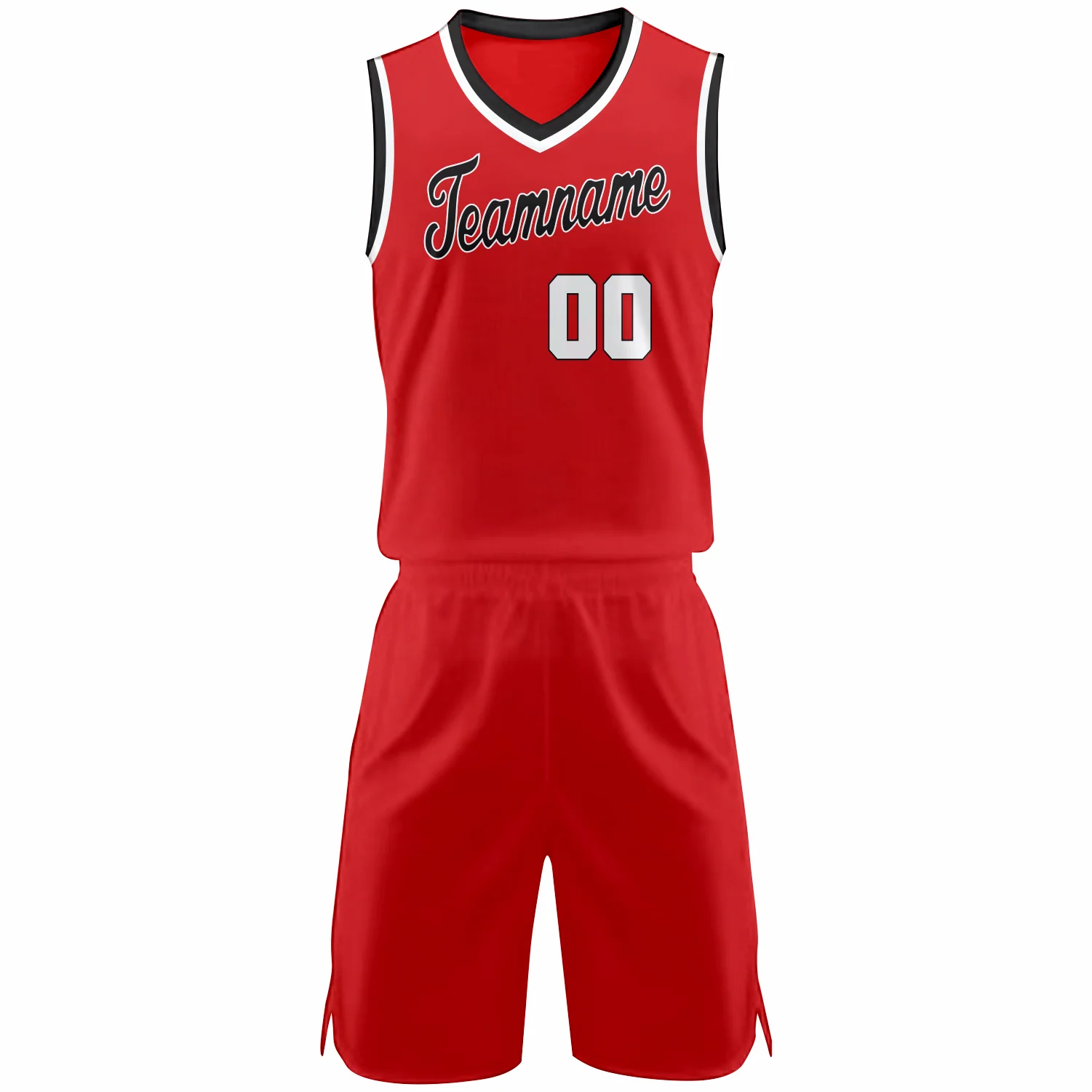 Bulls NS Customizable Basketball Jersey With Optional Shorts - Hipona Sports