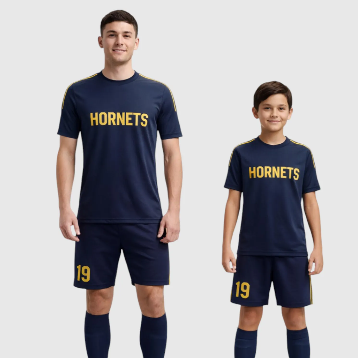 SB 1212 Blue Sublimation Custom Soccer Jersey Adult & Youth Unisex - Hipona Sports