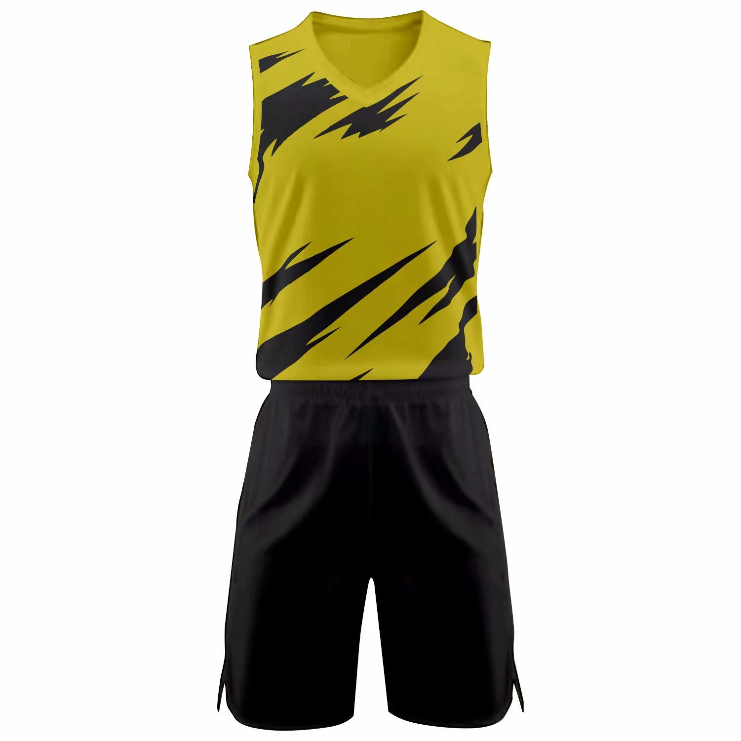 Borrusia NS Customizable Basketball Jersey With Optional Shorts - Hipona Sports