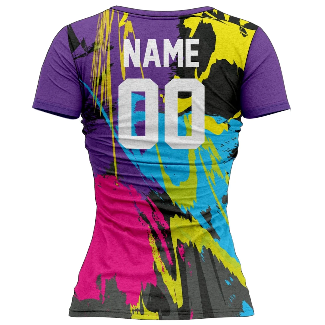 VJ131 Custom Purple Volleyball Jersey - Adult & Youth Unisex - Hipona Sports