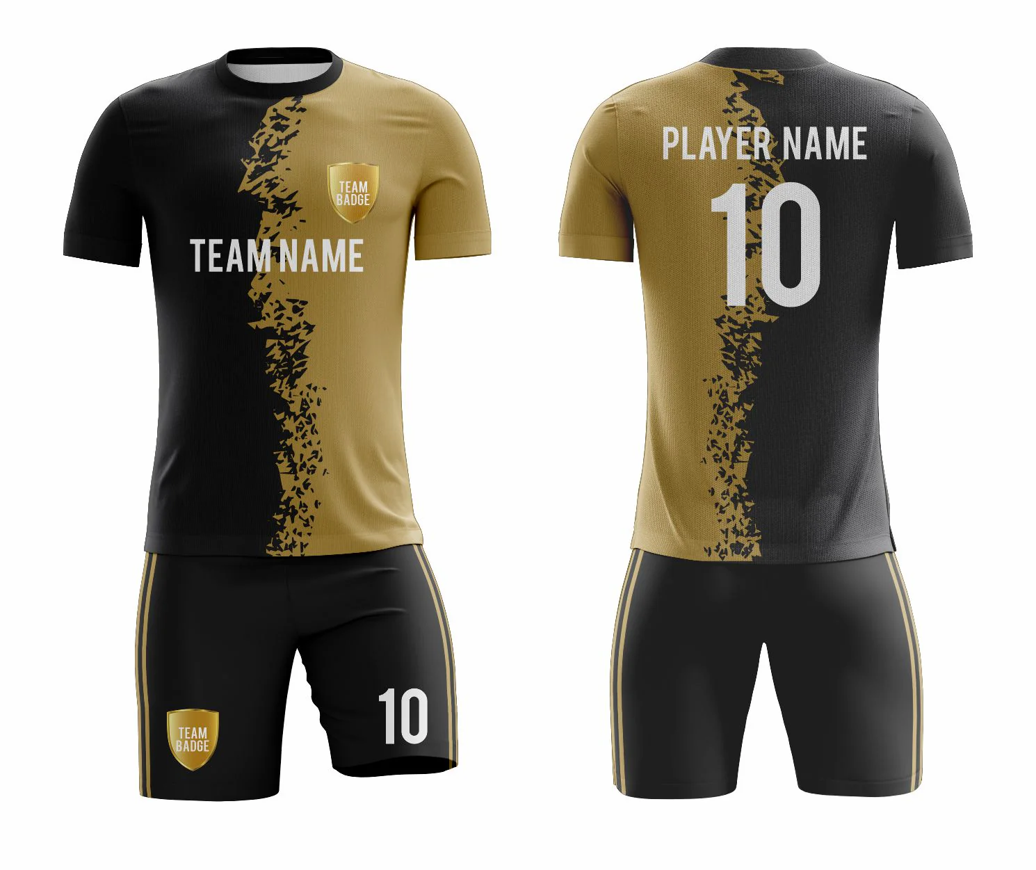 SB 1136 Black Sublimation Custom Soccer Jersey Adult & Youth Unisex - Hipona Sports