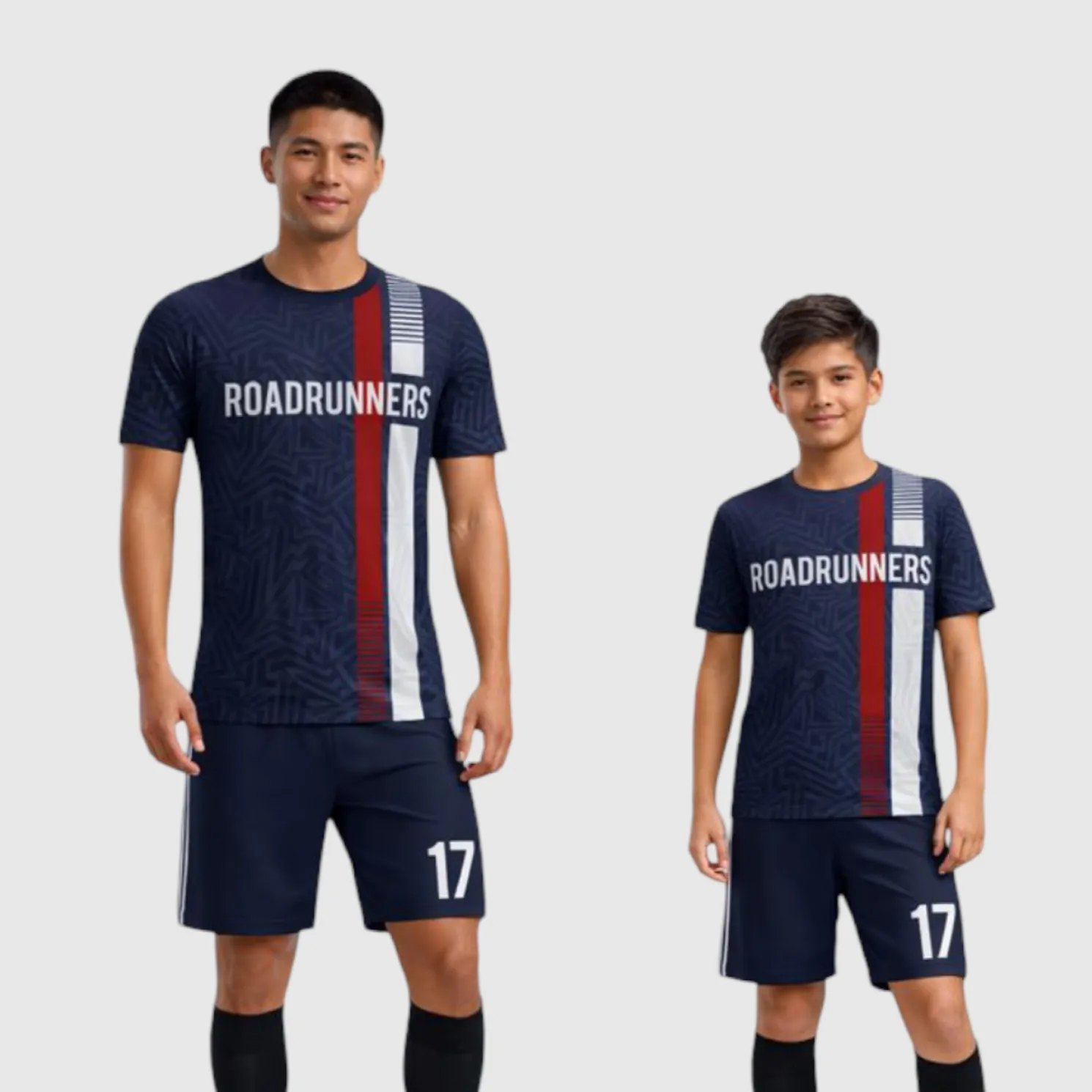 SB 1055 Blue Sublimation Custom Soccer Jersey Adult & Youth Unisex - Hipona Sports