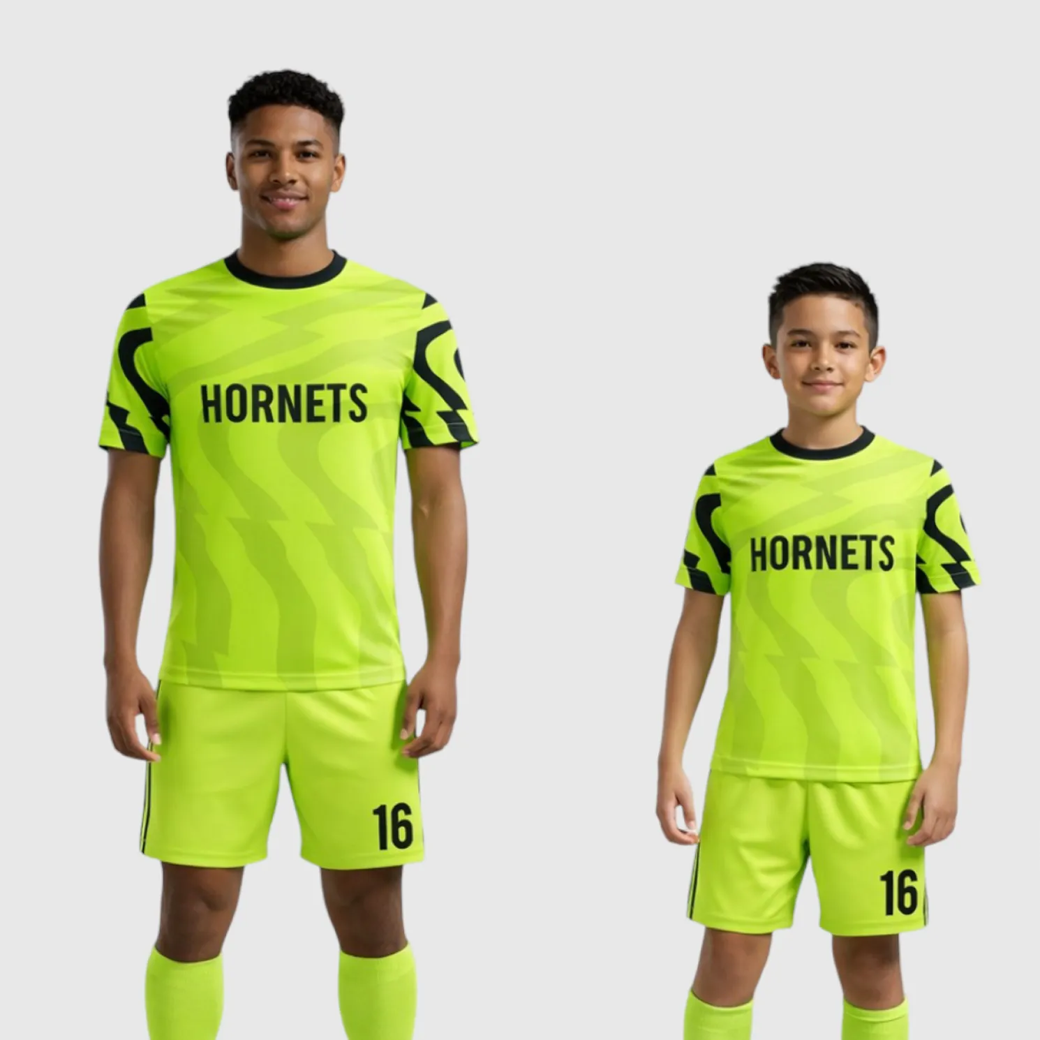 SB 1103 Green Sublimation Custom Soccer Jersey Adult & Youth Unisex - Hipona Sports