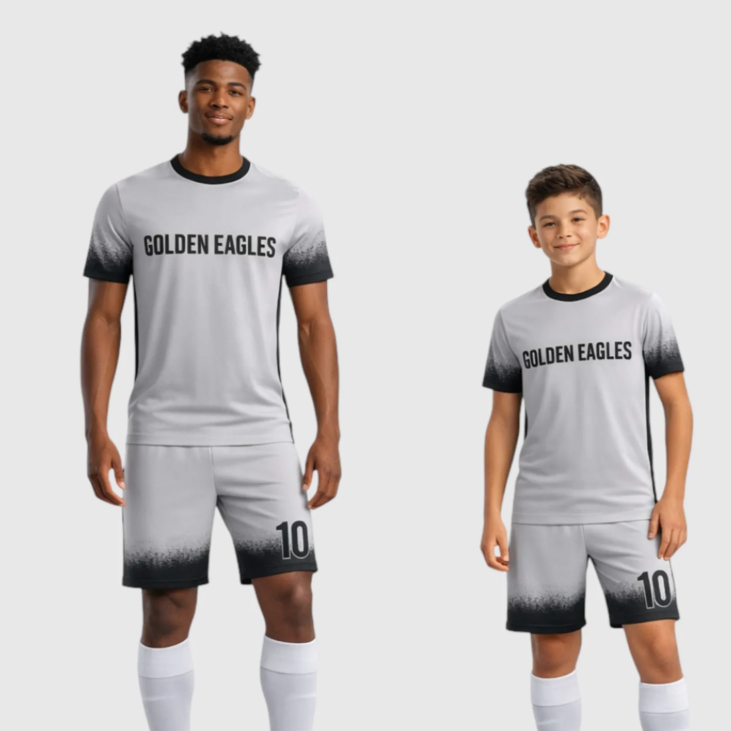 SB 12783 White Sublimation Custom Soccer Jersey Adult & Youth Unisex - Hipona Sports