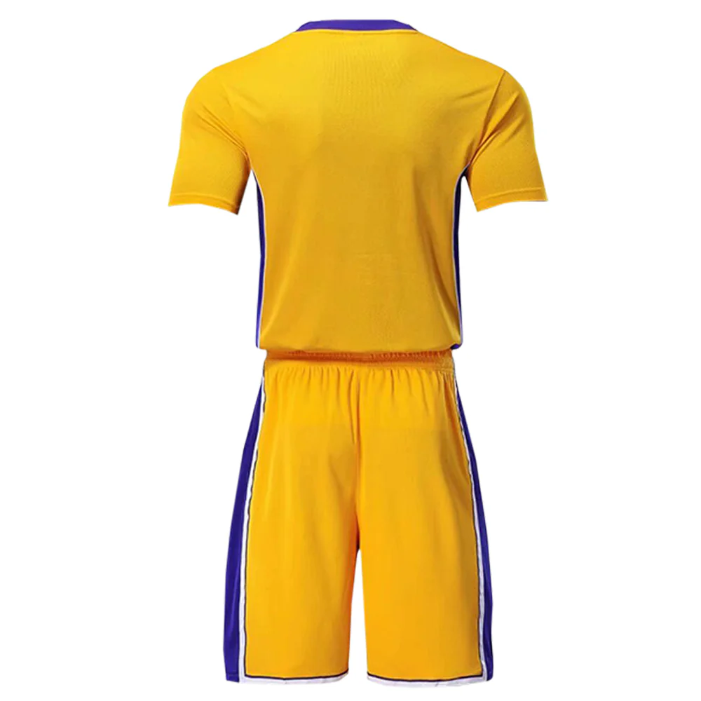 Los Angeles SS Customizable Basketball Jersey With Optional Shorts - Hipona Sports