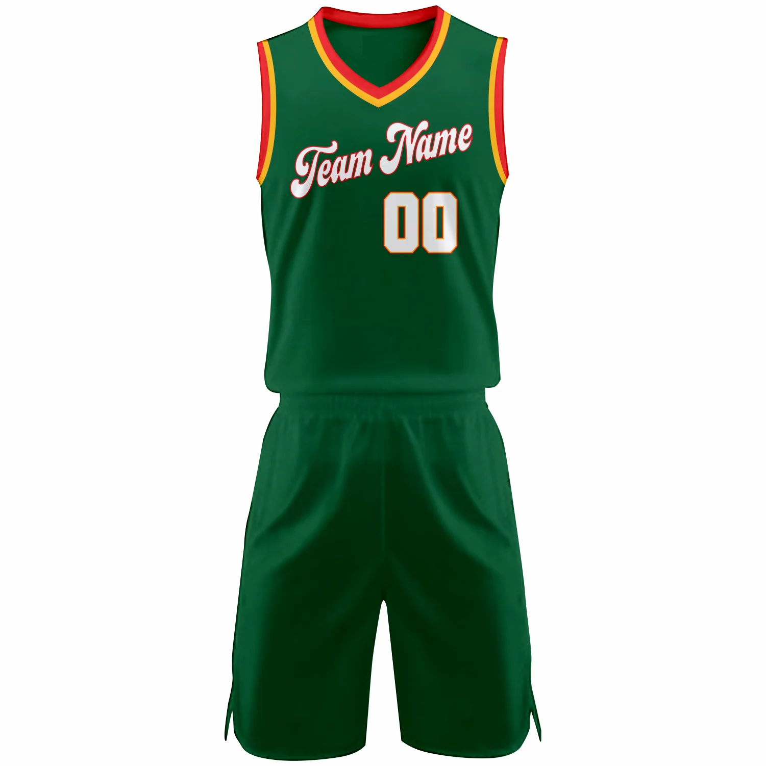 Luck NS Customizable Basketball Jersey With Optional Shorts - Hipona Sports