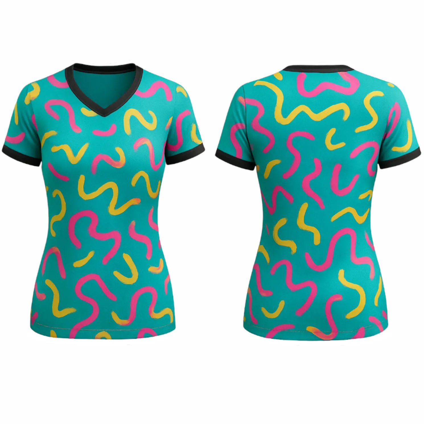 VJ168 Custom Green Volleyball Jersey - Adult & Youth Unisex - Hipona Sports